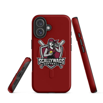 Magsafe Tough Case for iPhone | Scallywags Softball | Crest Logo