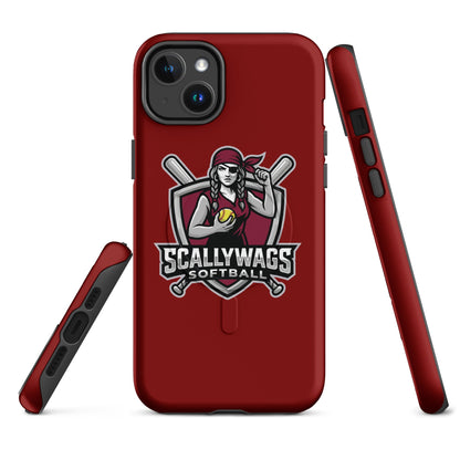 Magsafe Tough Case for iPhone | Scallywags Softball | Crest Logo