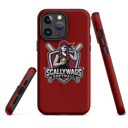 Magsafe Tough Case for iPhone | Scallywags Softball | Crest Logo