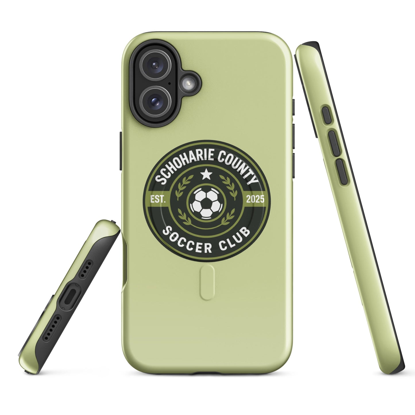 Magsafe Tough Case for iPhone | Schoharie County Soccer Club | Badge Logo
