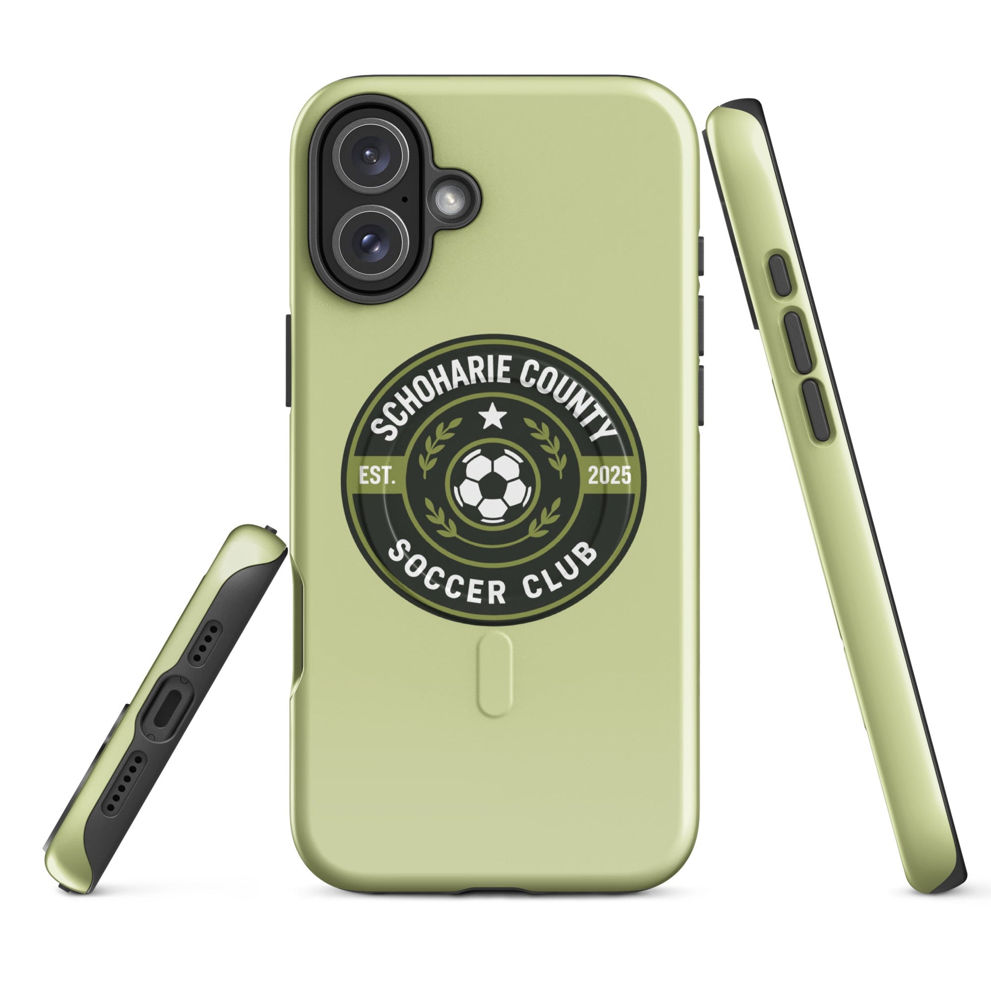 Magsafe Tough Case for iPhone | Schoharie County Soccer Club | Badge Logo