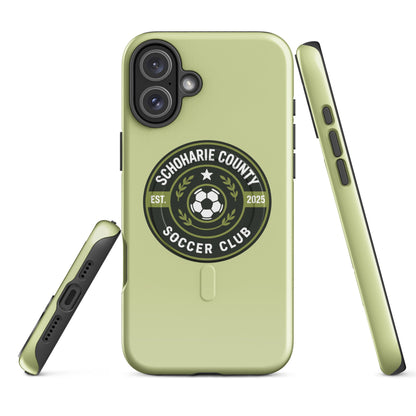 Magsafe Tough Case for iPhone | Schoharie County Soccer Club | Badge Logo
