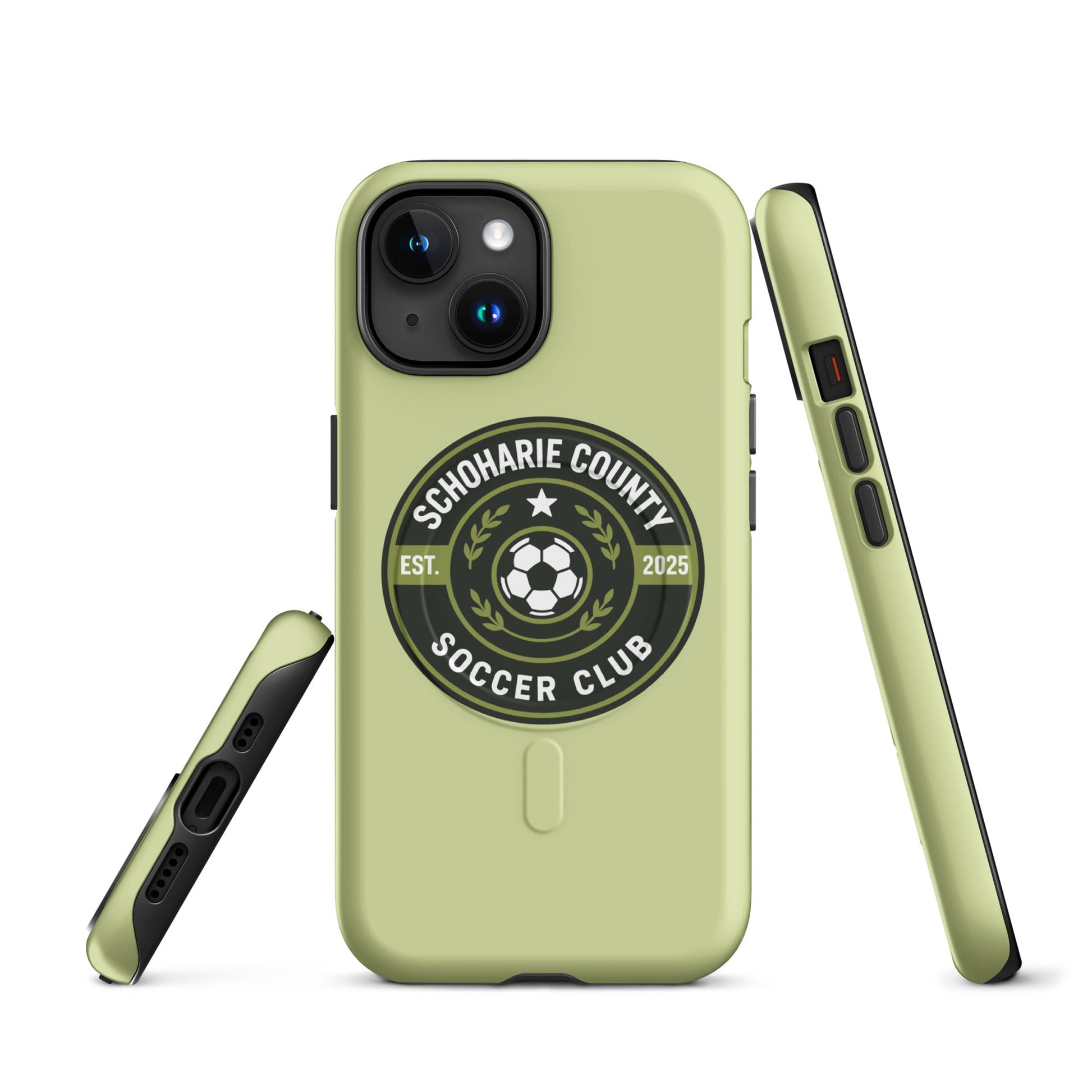Magsafe Tough Case for iPhone | Schoharie County Soccer Club | Badge Logo