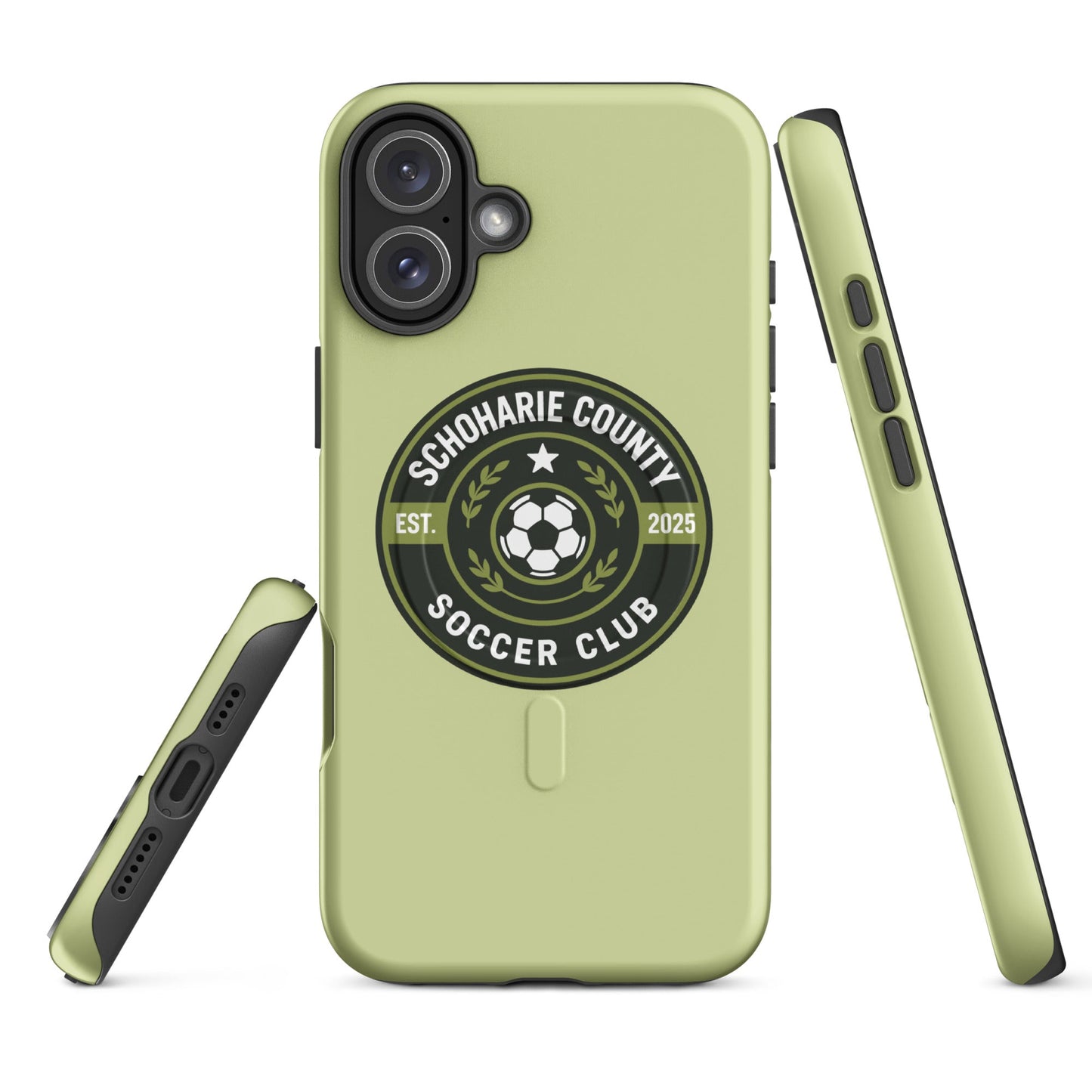 Magsafe Tough Case for iPhone | Schoharie County Soccer Club | Badge Logo