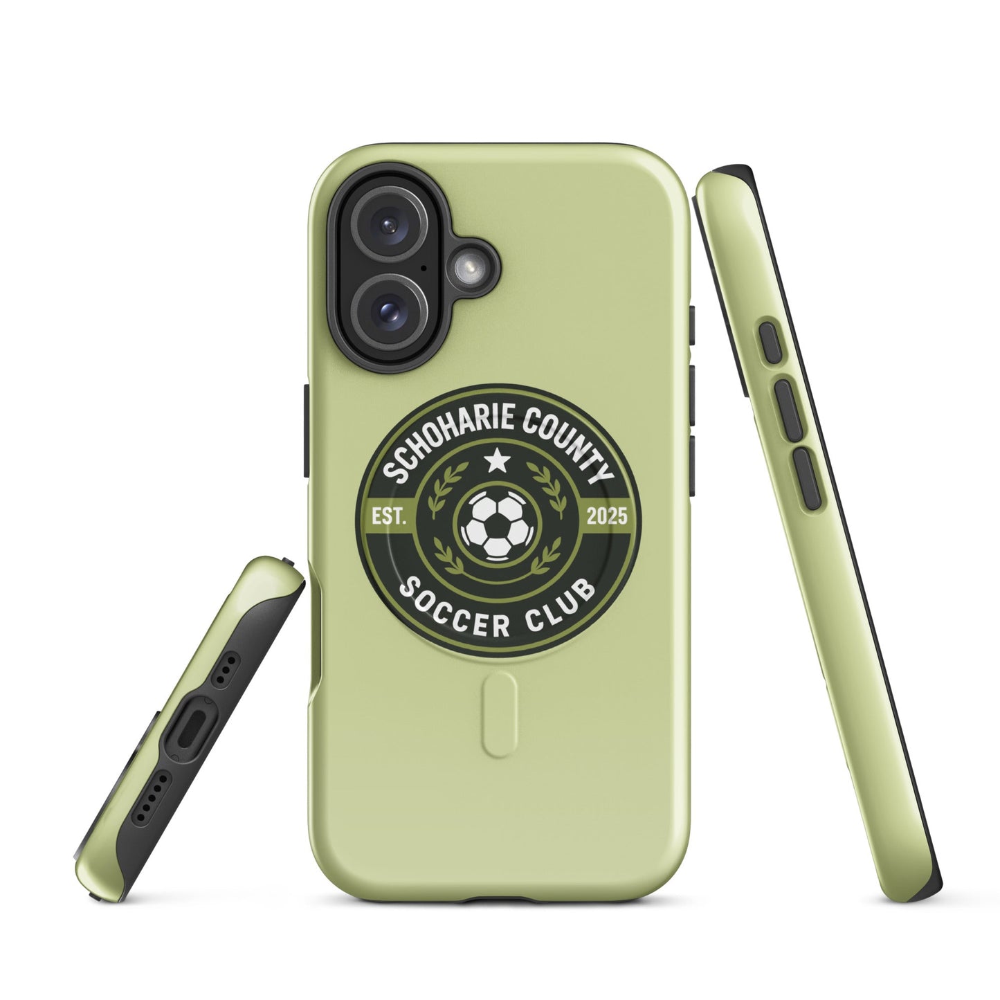 Magsafe Tough Case for iPhone | Schoharie County Soccer Club | Badge Logo