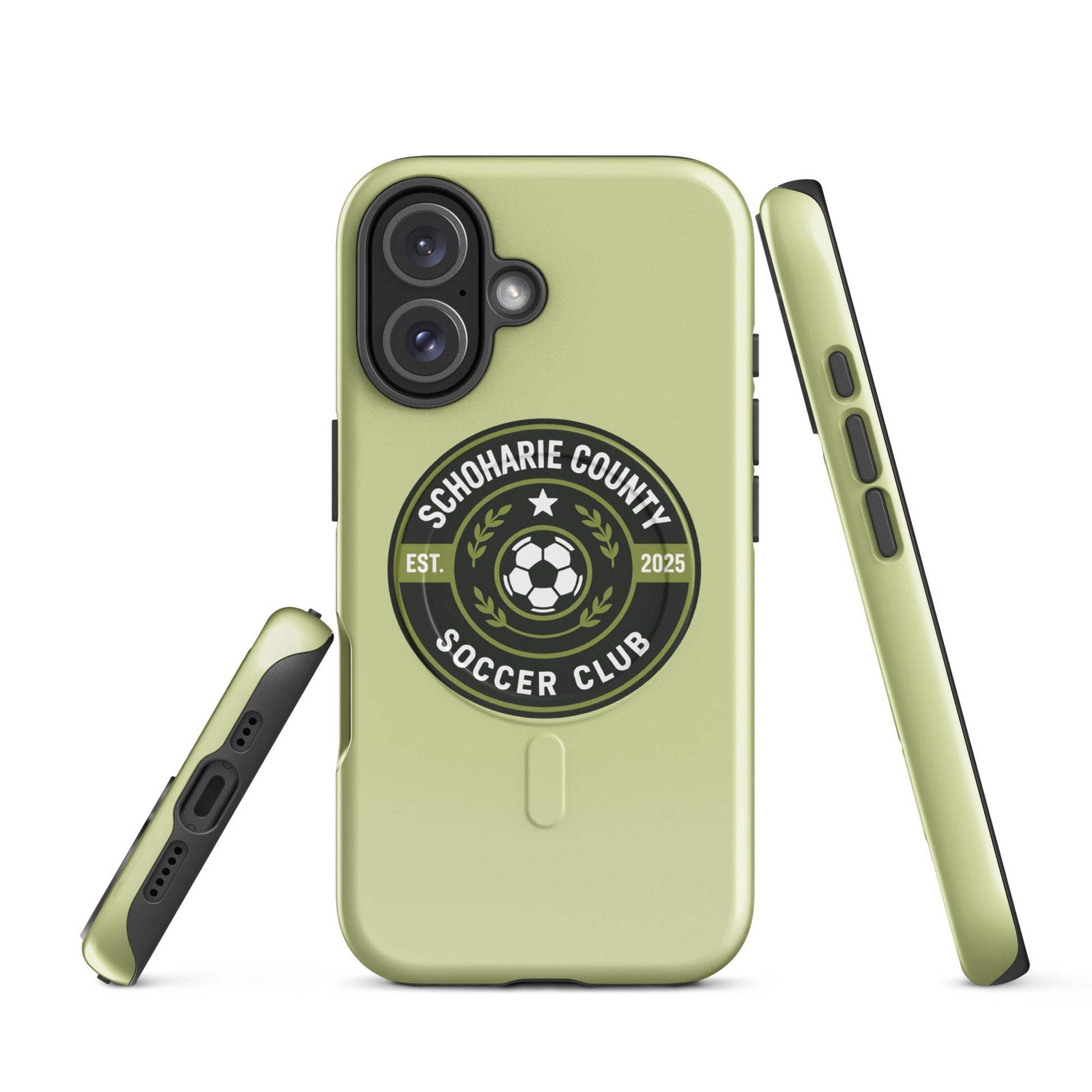 Magsafe Tough Case for iPhone | Schoharie County Soccer Club | Badge Logo