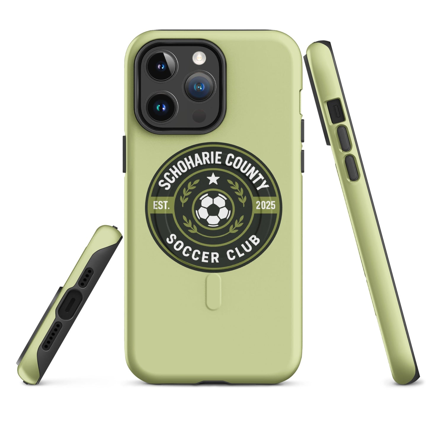 Magsafe Tough Case for iPhone | Schoharie County Soccer Club | Badge Logo