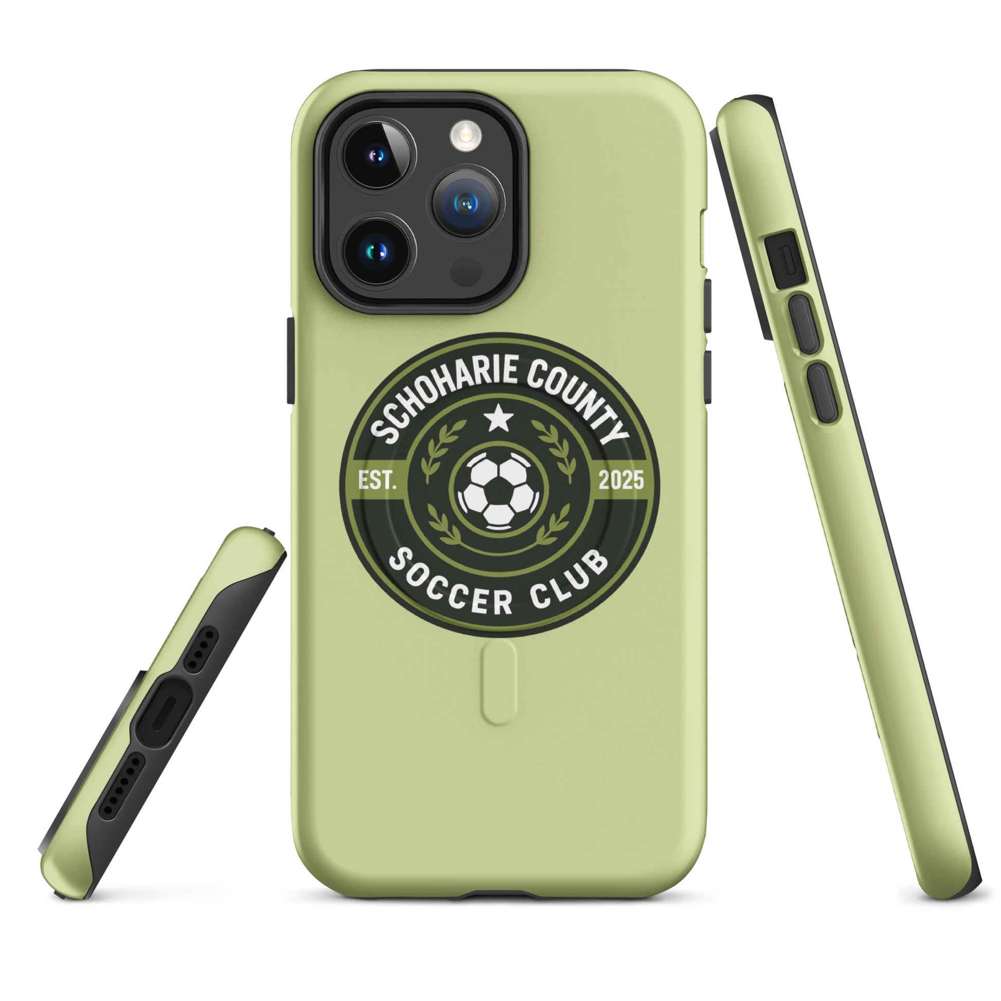 Magsafe Tough Case for iPhone | Schoharie County Soccer Club | Badge Logo