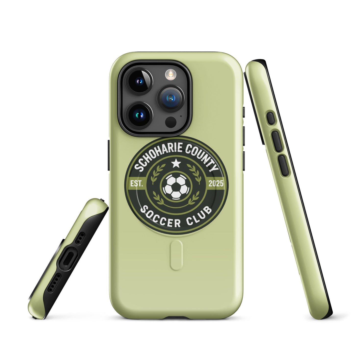 Magsafe Tough Case for iPhone | Schoharie County Soccer Club | Badge Logo