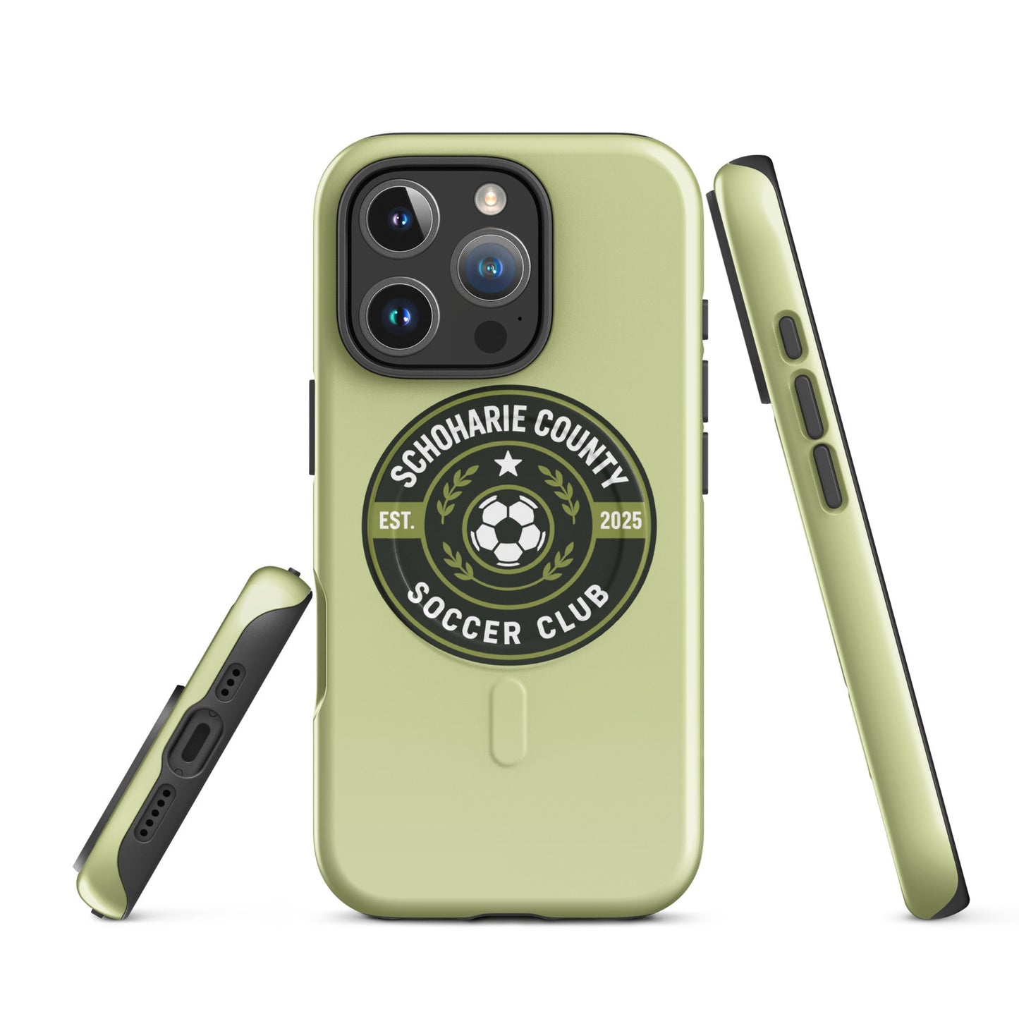 Magsafe Tough Case for iPhone | Schoharie County Soccer Club | Badge Logo