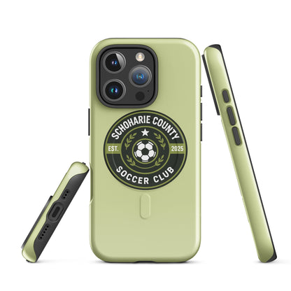 Magsafe Tough Case for iPhone | Schoharie County Soccer Club | Badge Logo
