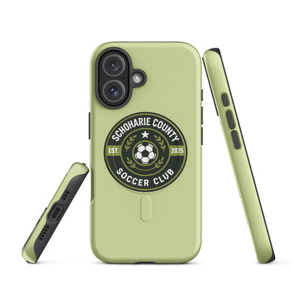 Magsafe Tough Case for iPhone | Schoharie County Soccer Club | Badge Logo