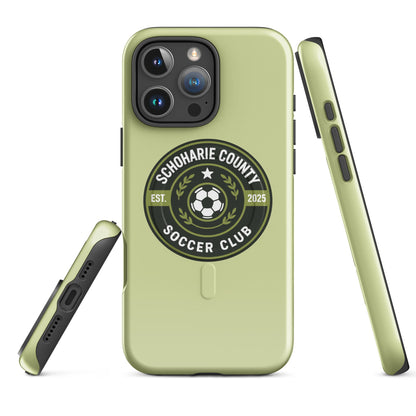 Magsafe Tough Case for iPhone | Schoharie County Soccer Club | Badge Logo