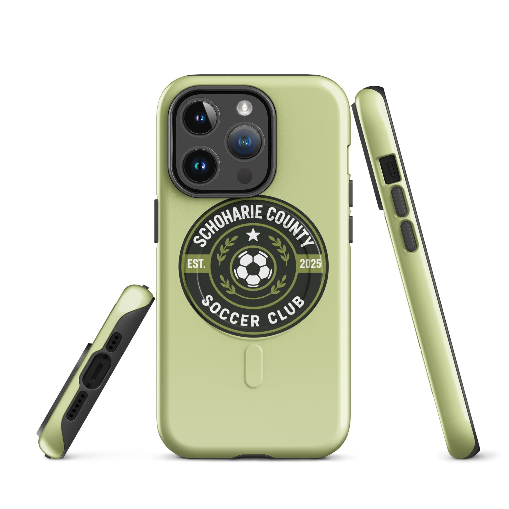 Magsafe Tough Case for iPhone | Schoharie County Soccer Club | Badge Logo