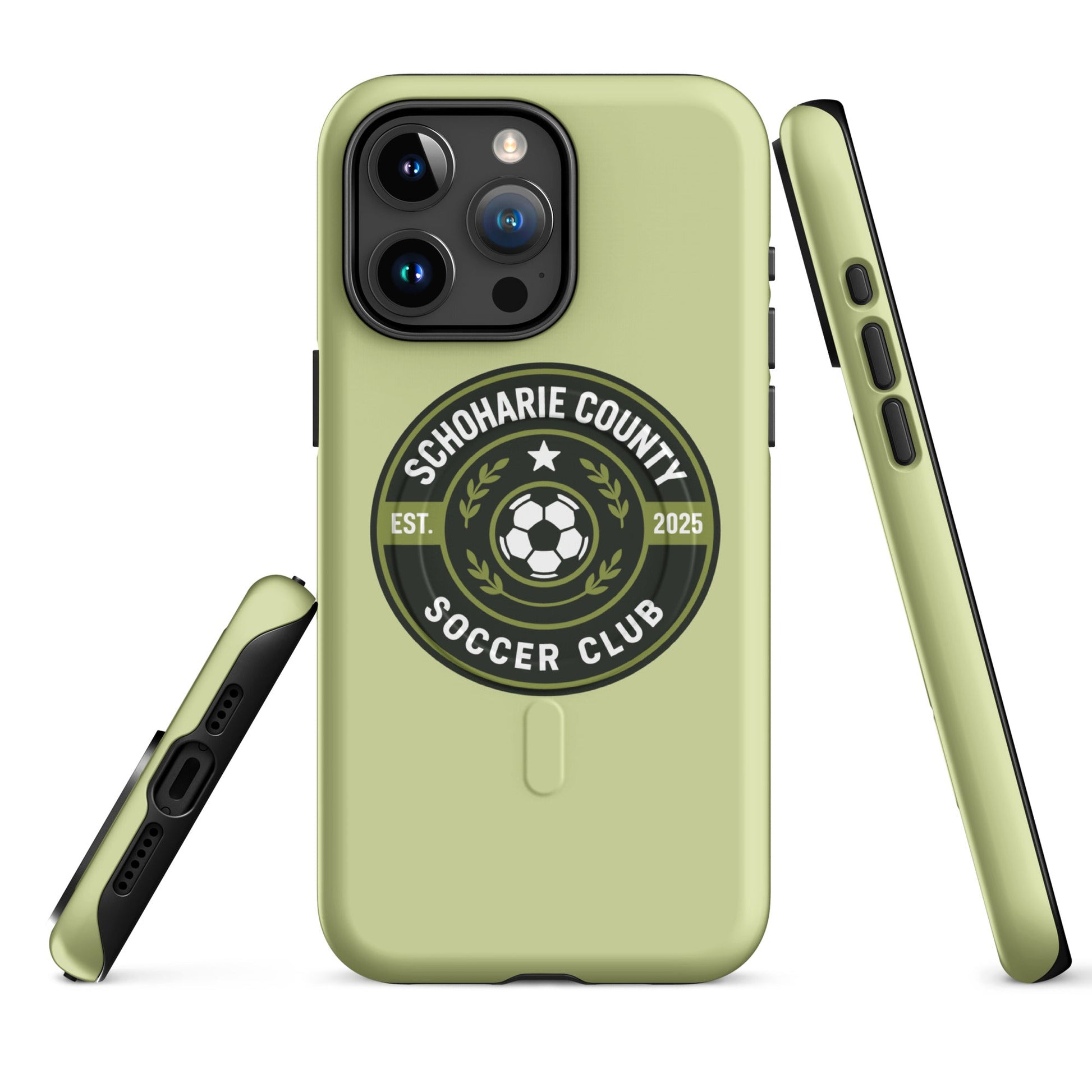 Magsafe Tough Case for iPhone | Schoharie County Soccer Club | Badge Logo