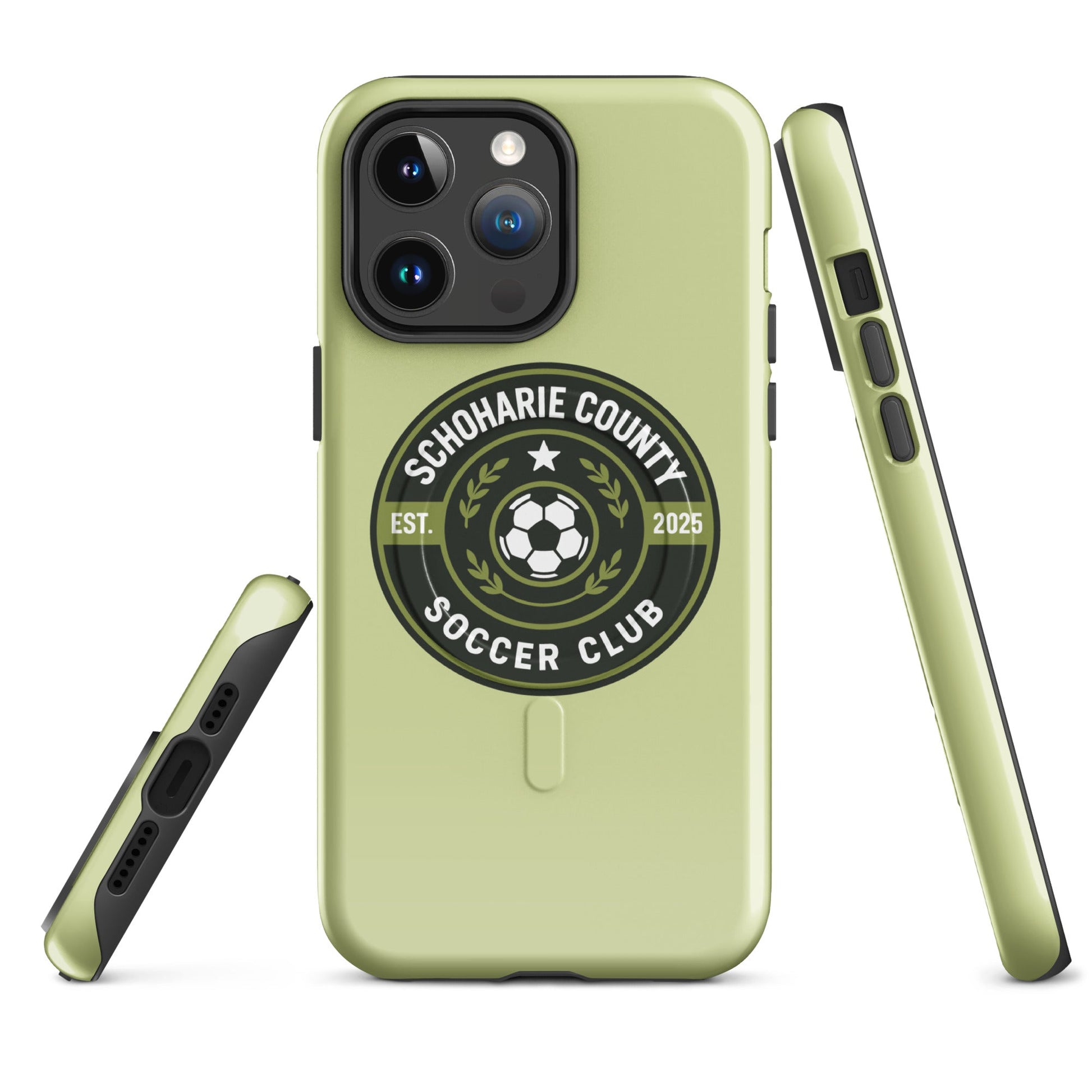Magsafe Tough Case for iPhone | Schoharie County Soccer Club | Badge Logo