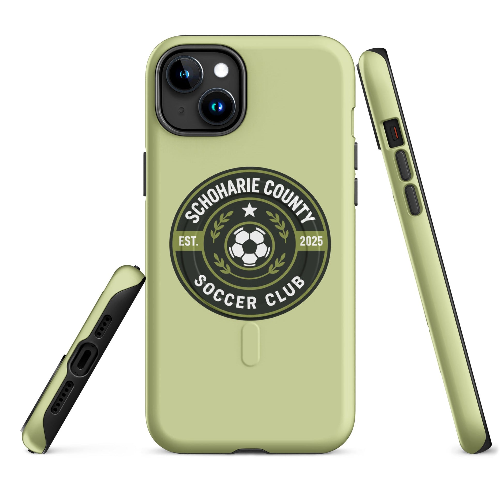 Magsafe Tough Case for iPhone | Schoharie County Soccer Club | Badge Logo