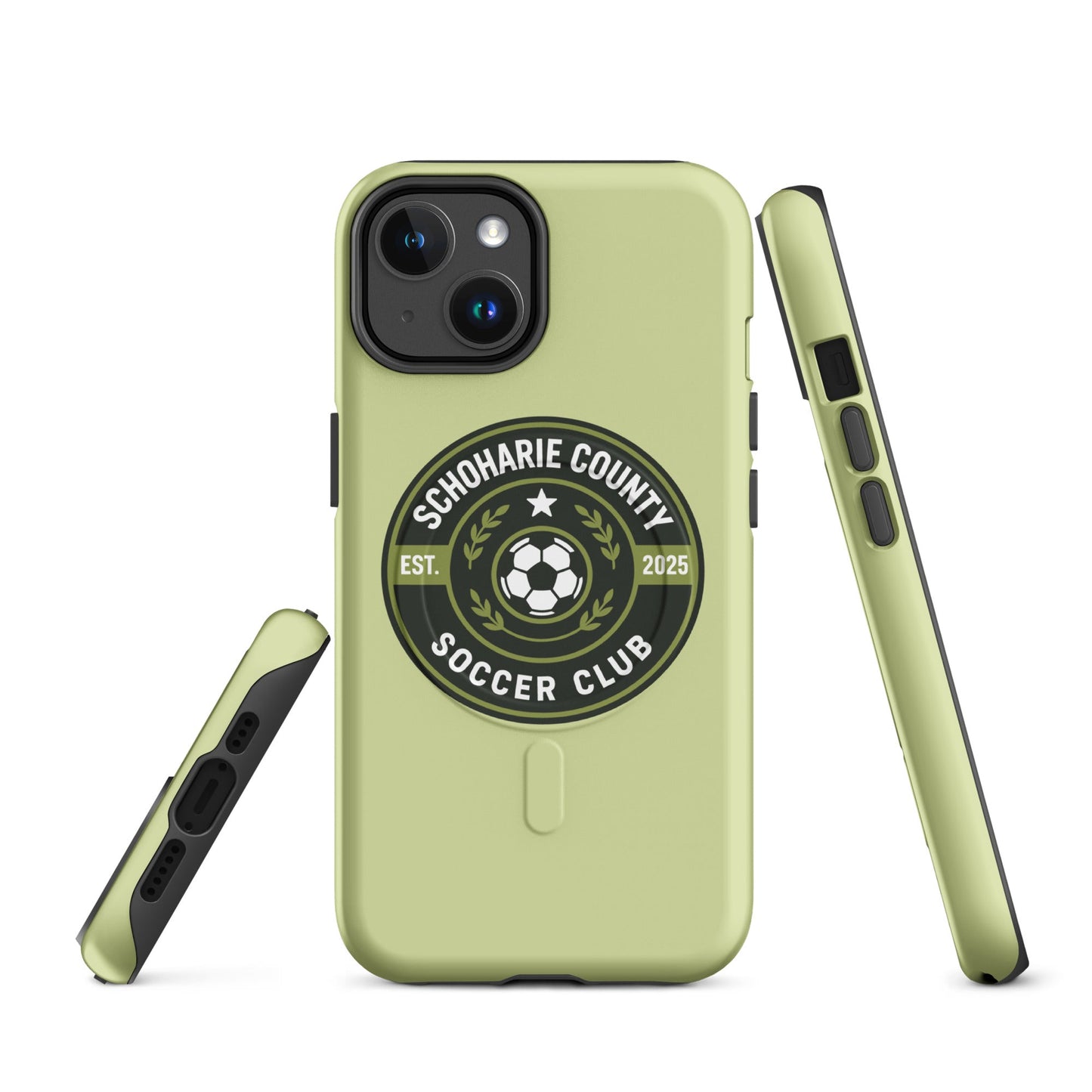 Magsafe Tough Case for iPhone | Schoharie County Soccer Club | Badge Logo