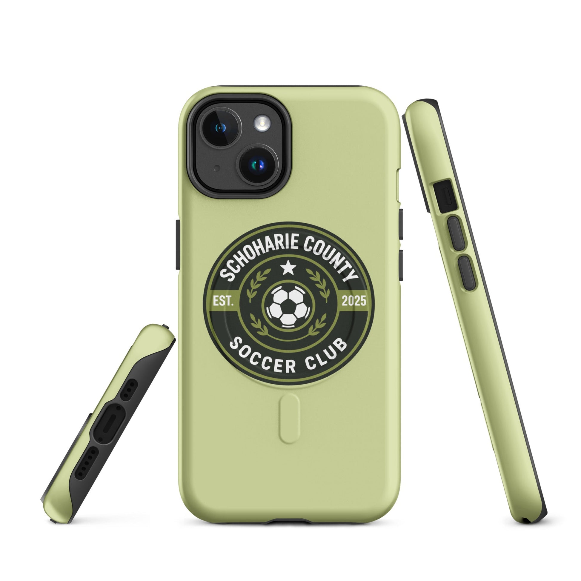 Magsafe Tough Case for iPhone | Schoharie County Soccer Club | Badge Logo