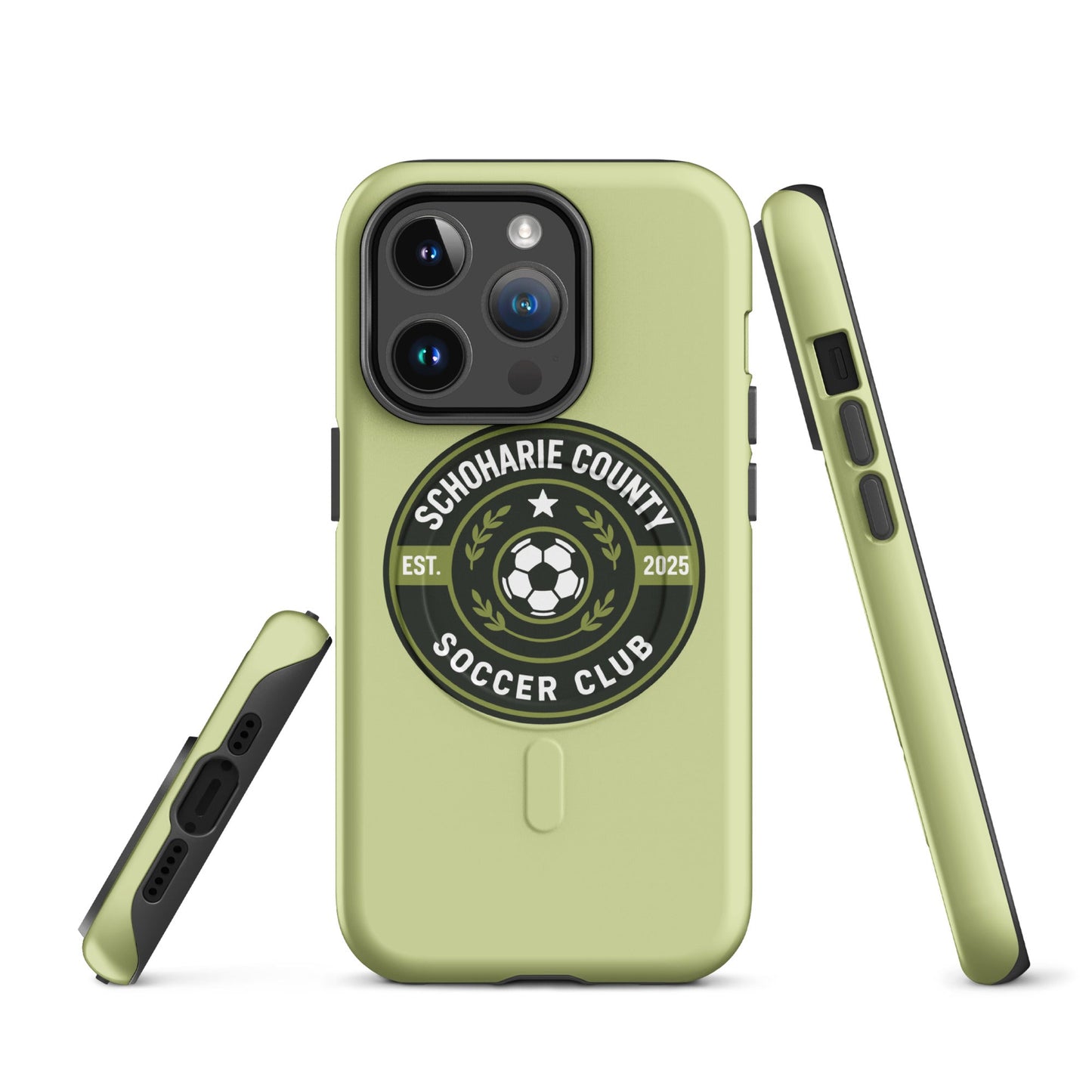 Magsafe Tough Case for iPhone | Schoharie County Soccer Club | Badge Logo