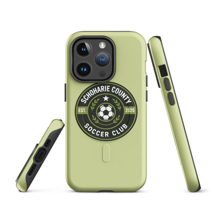 Magsafe Tough Case for iPhone | Schoharie County Soccer Club | Badge Logo