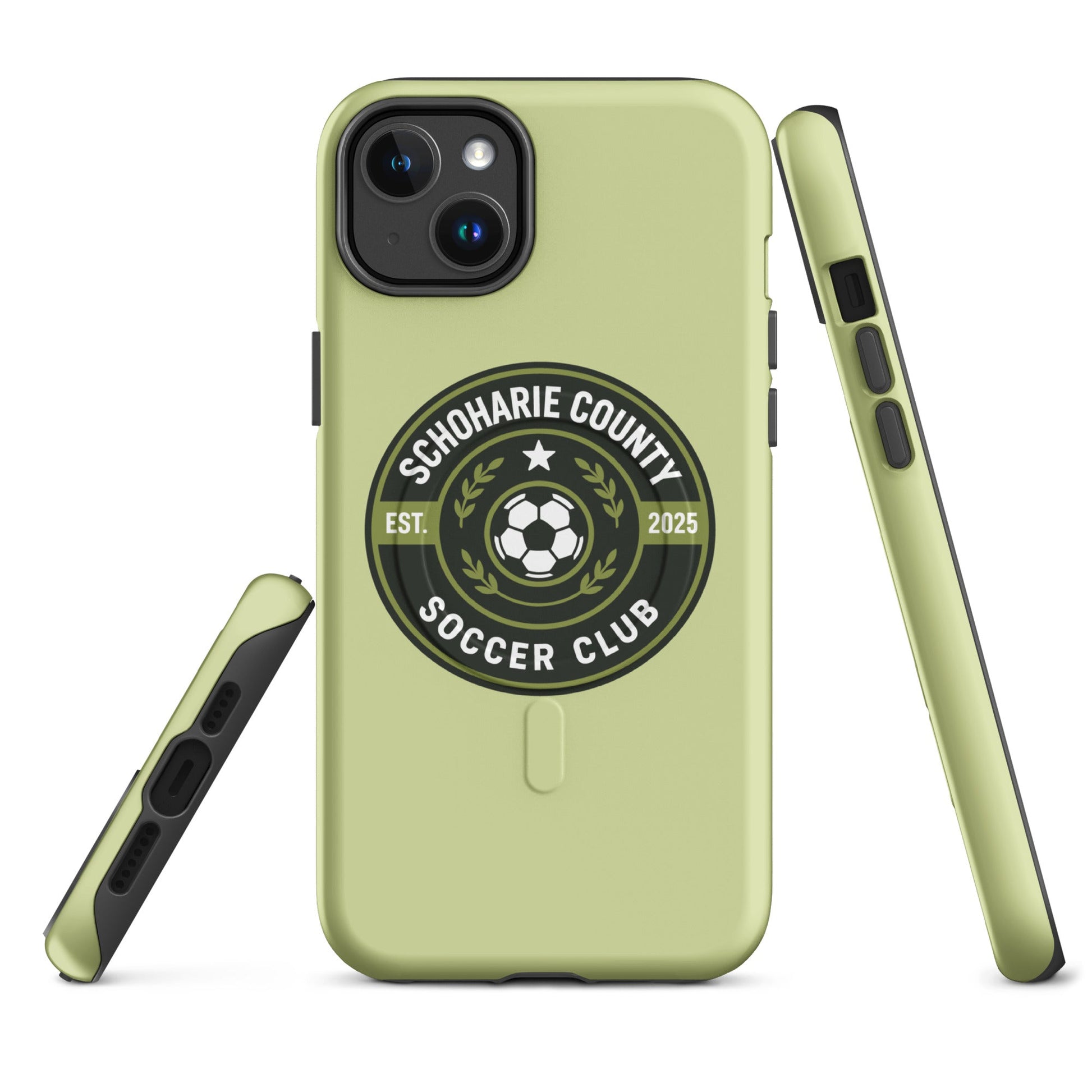 Magsafe Tough Case for iPhone | Schoharie County Soccer Club | Badge Logo