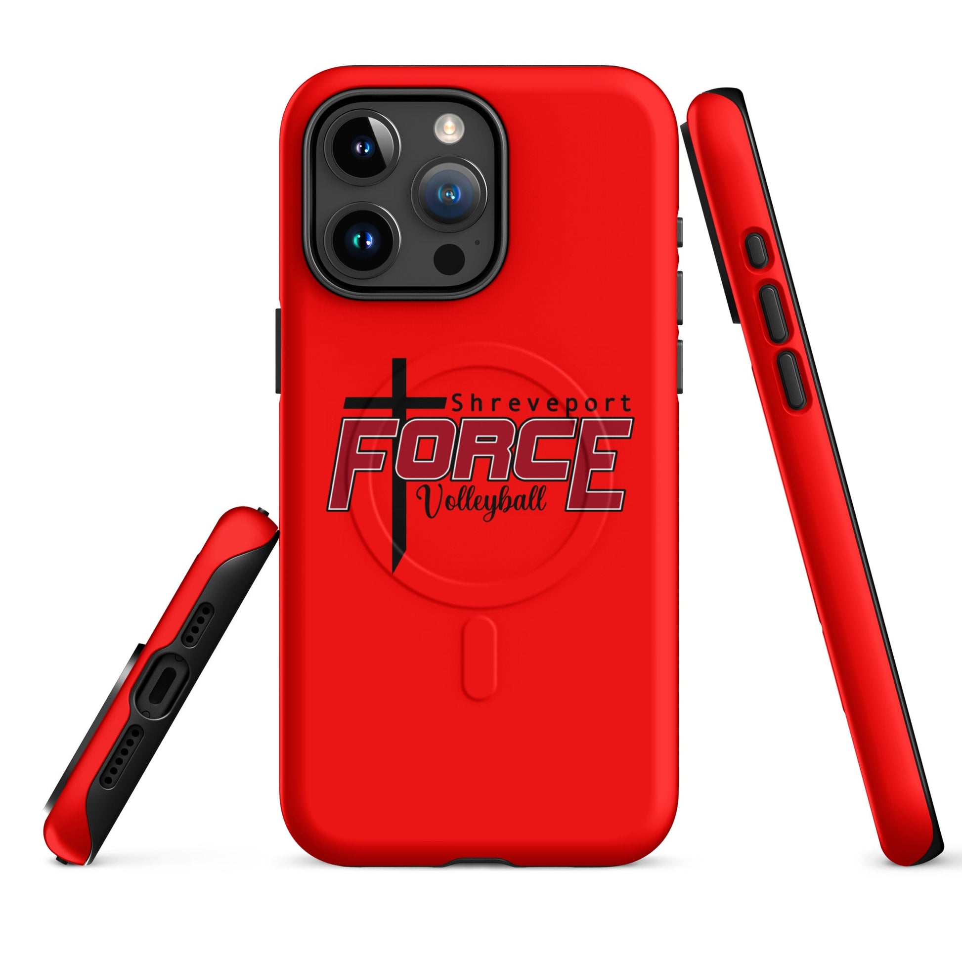 Magsafe Tough Case for iPhone | Shreveport Force Volleyball | Crest Logo