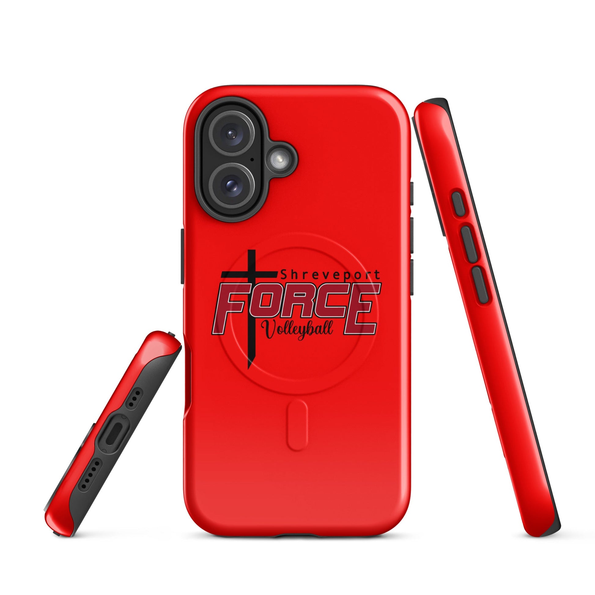 Magsafe Tough Case for iPhone | Shreveport Force Volleyball | Crest Logo