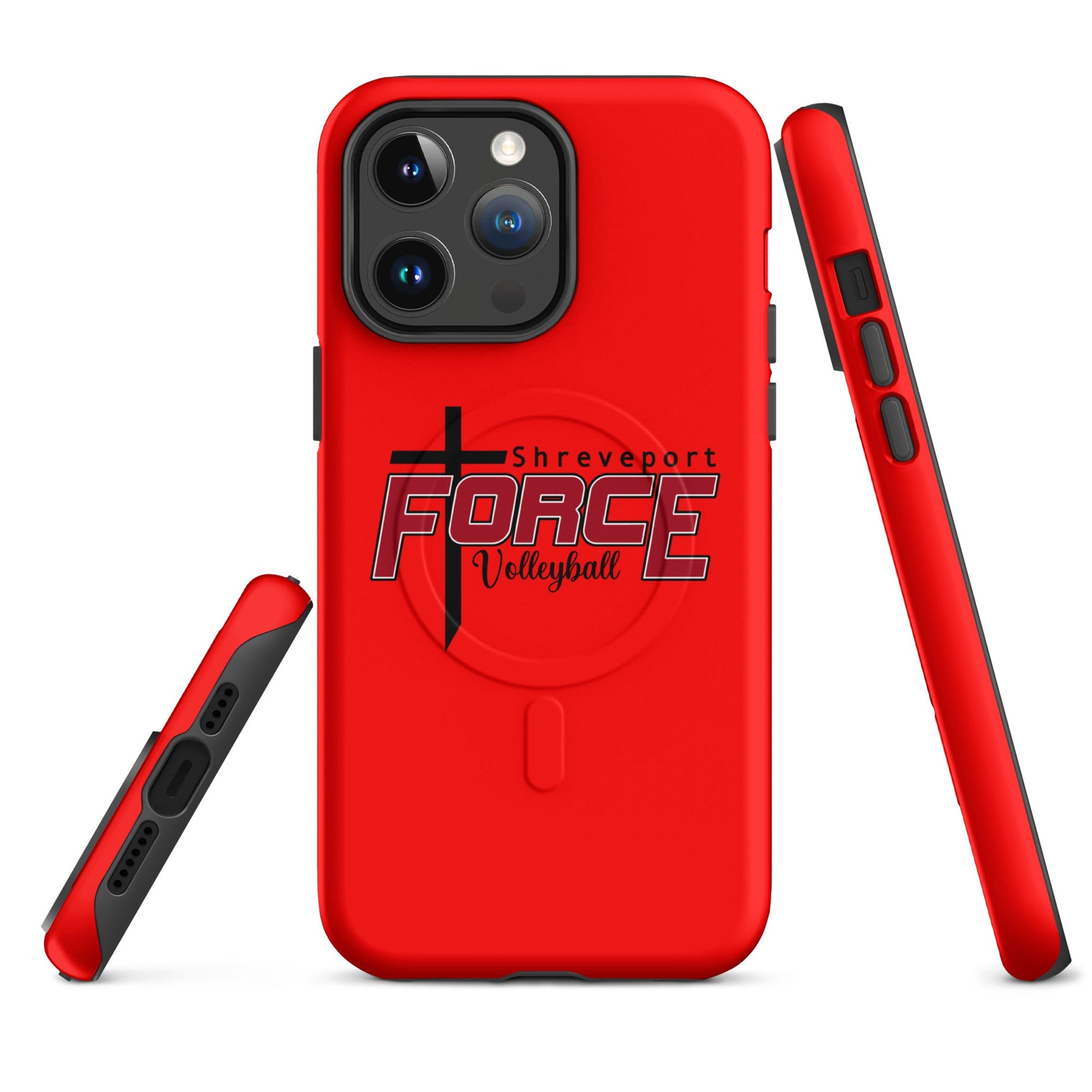 Magsafe Tough Case for iPhone | Shreveport Force Volleyball | Crest Logo