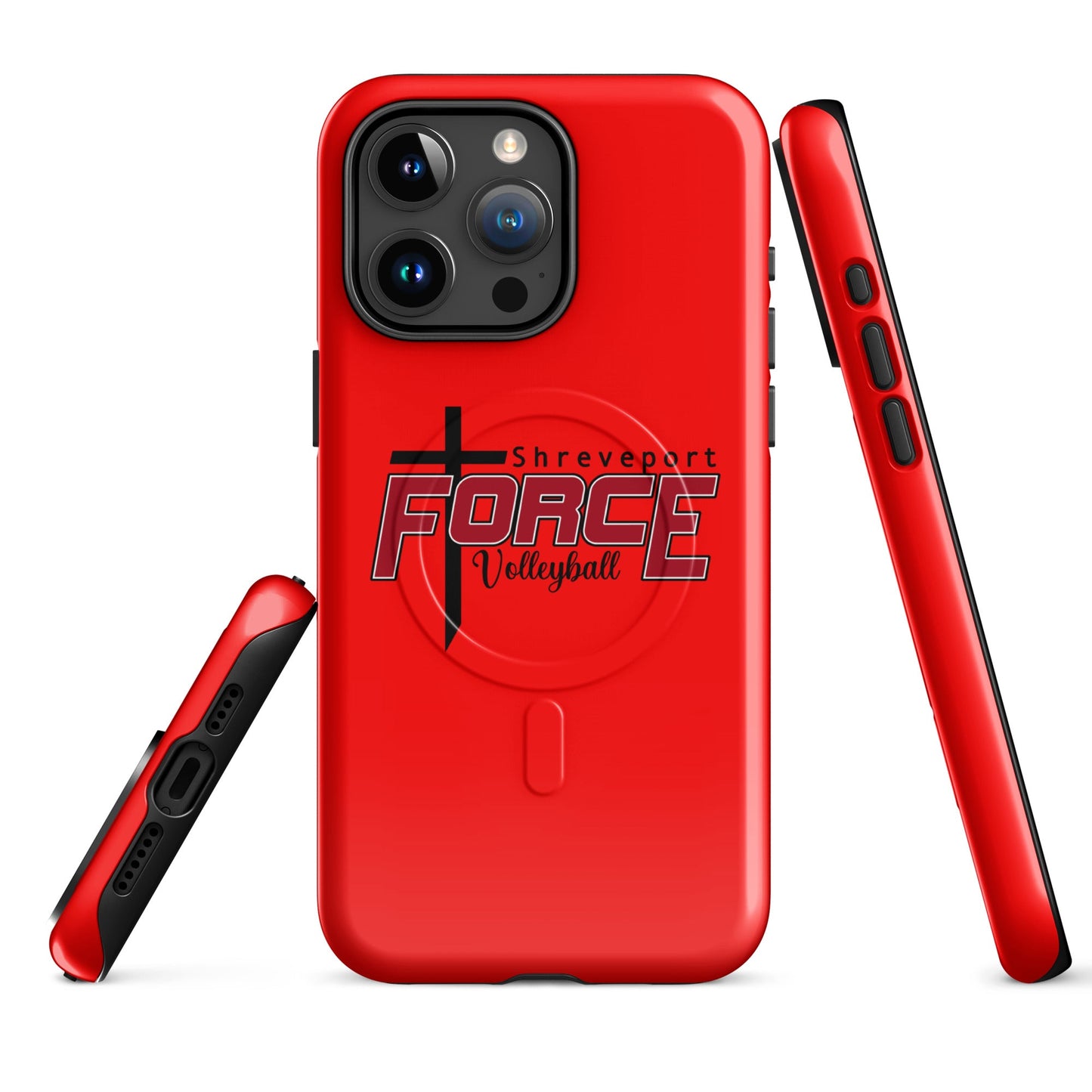 Magsafe Tough Case for iPhone | Shreveport Force Volleyball | Crest Logo