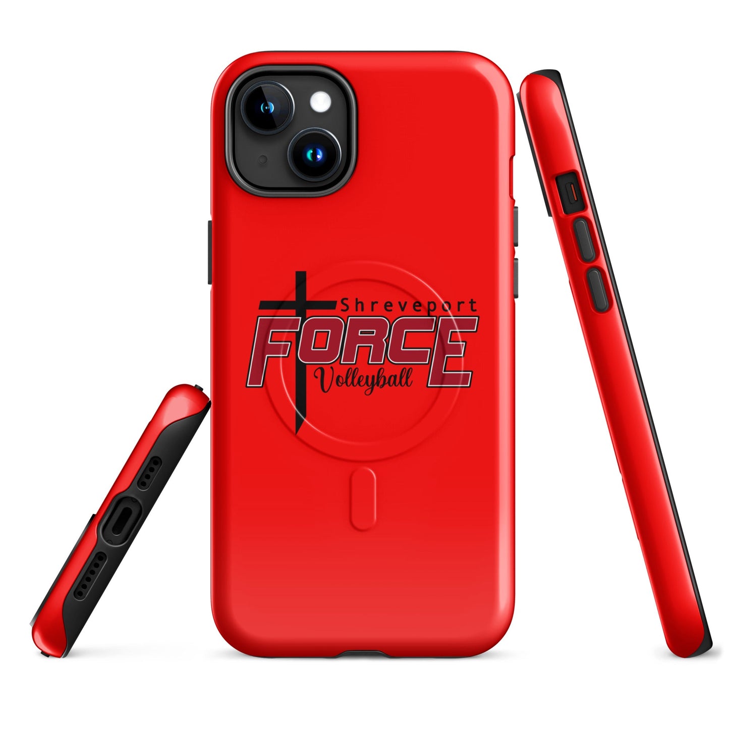 Magsafe Tough Case for iPhone | Shreveport Force Volleyball | Crest Logo