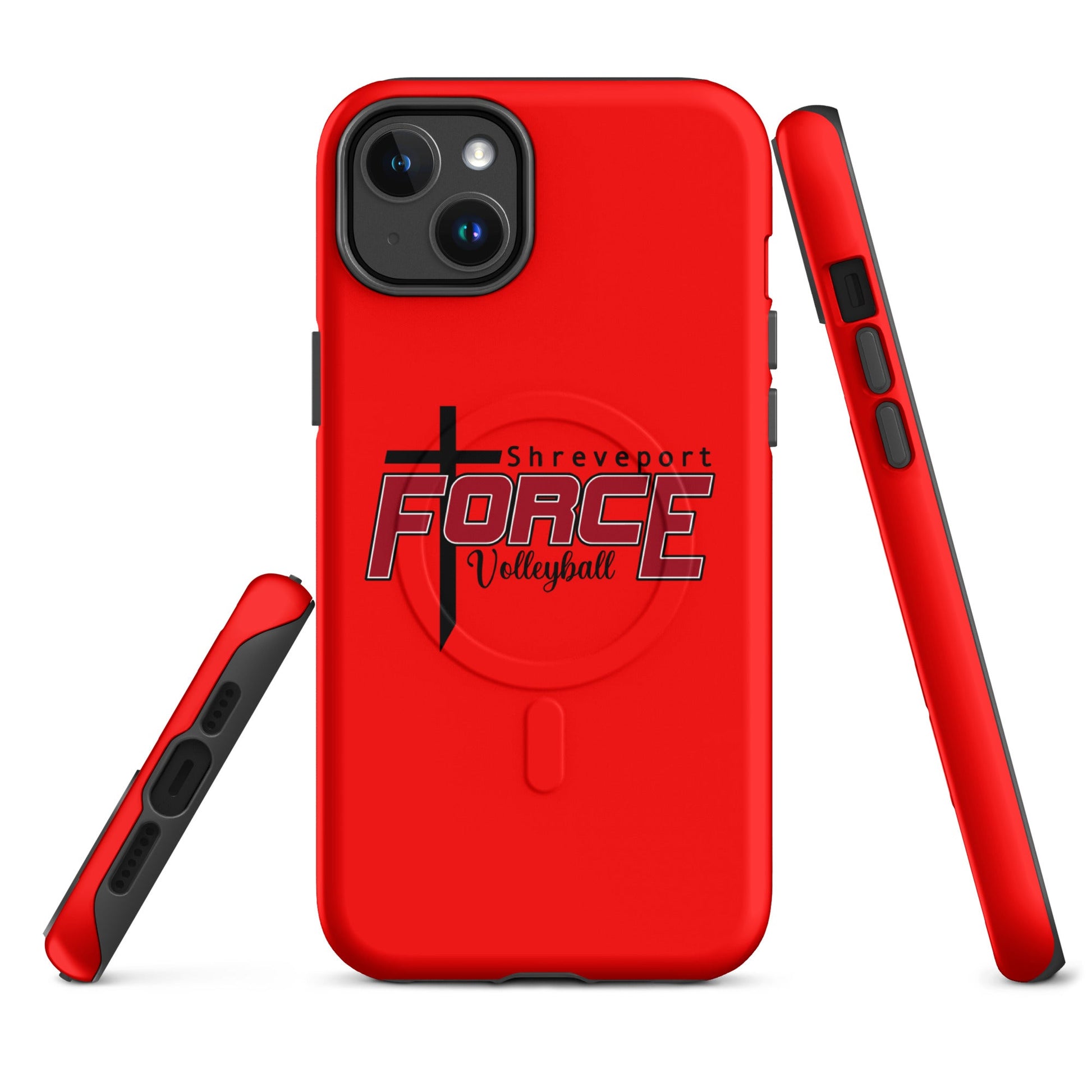 Magsafe Tough Case for iPhone | Shreveport Force Volleyball | Crest Logo
