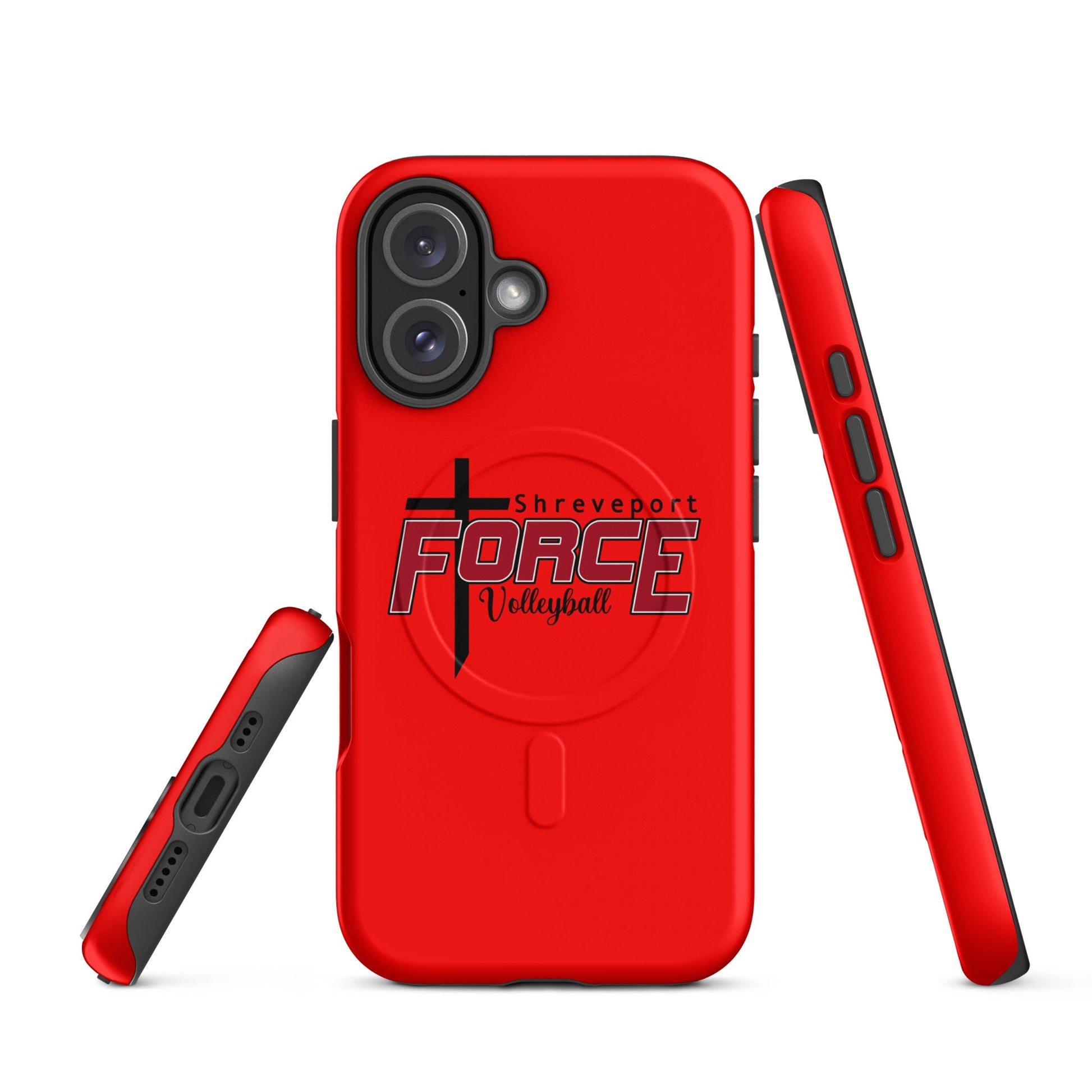 Magsafe Tough Case for iPhone | Shreveport Force Volleyball | Crest Logo