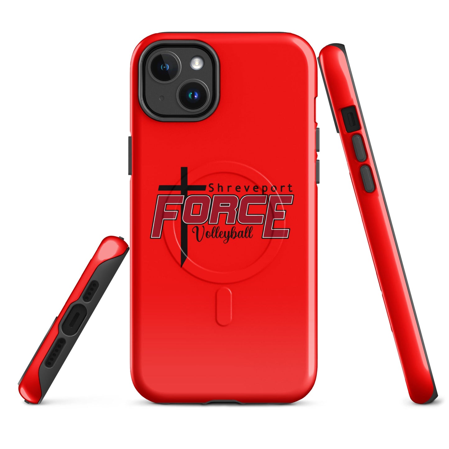 Magsafe Tough Case for iPhone | Shreveport Force Volleyball | Crest Logo
