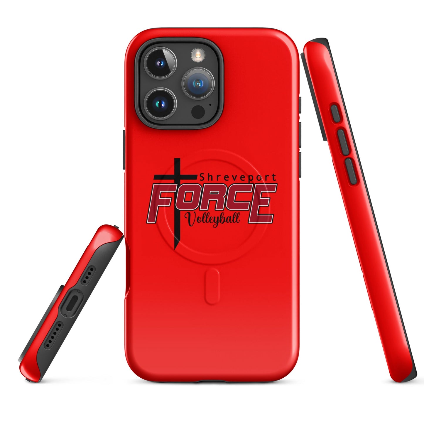 Magsafe Tough Case for iPhone | Shreveport Force Volleyball | Crest Logo