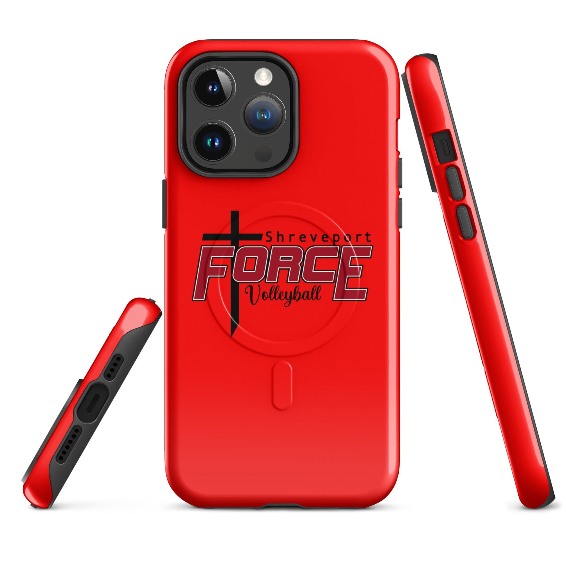 Magsafe Tough Case for iPhone | Shreveport Force Volleyball | Crest Logo
