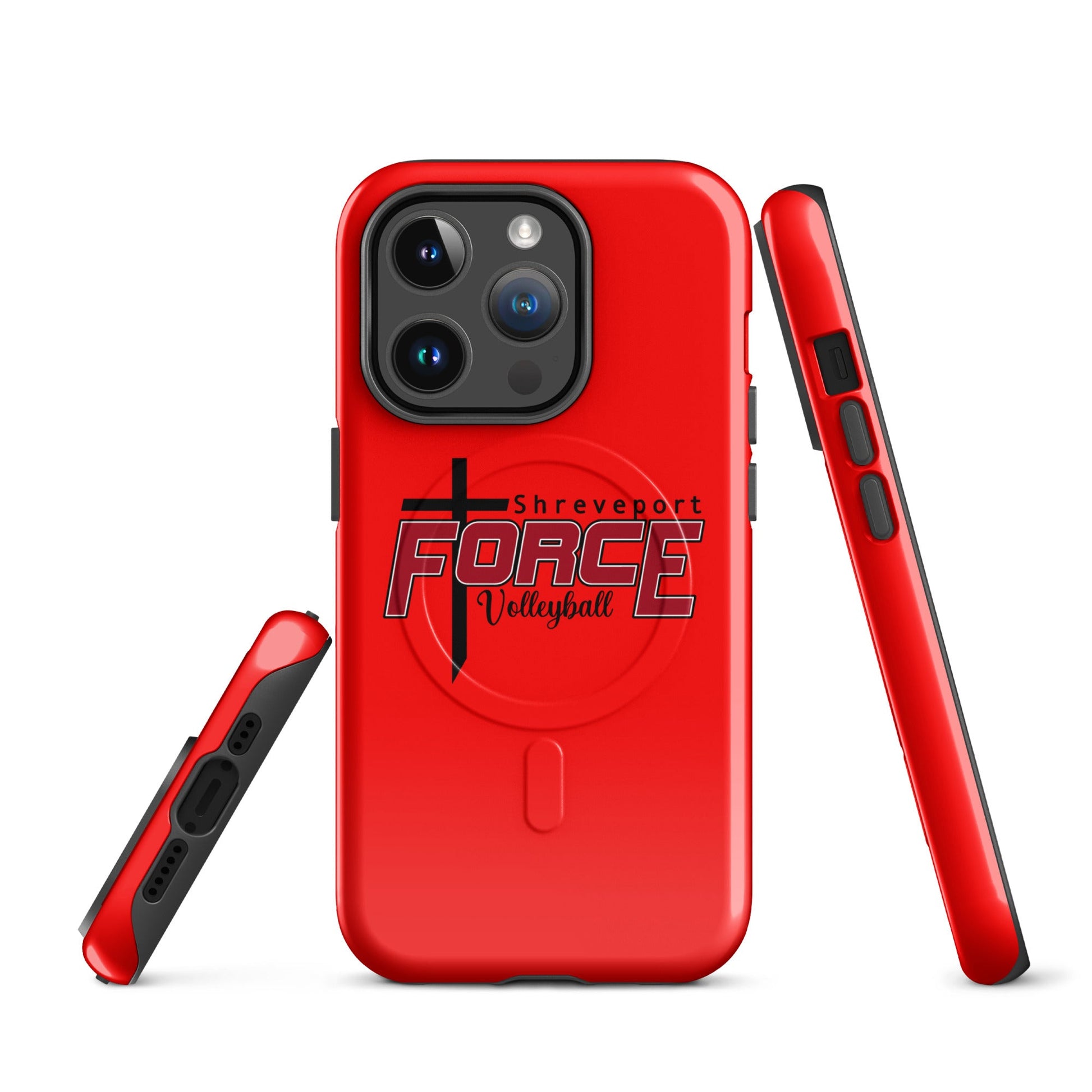 Magsafe Tough Case for iPhone | Shreveport Force Volleyball | Crest Logo