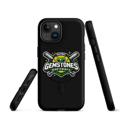 Magsafe Tough Case for iPhone | Silver Valley Gemstones | Vanguard Logo