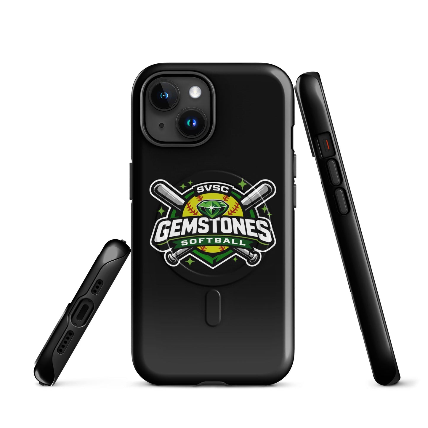 Magsafe Tough Case for iPhone | Silver Valley Gemstones | Vanguard Logo
