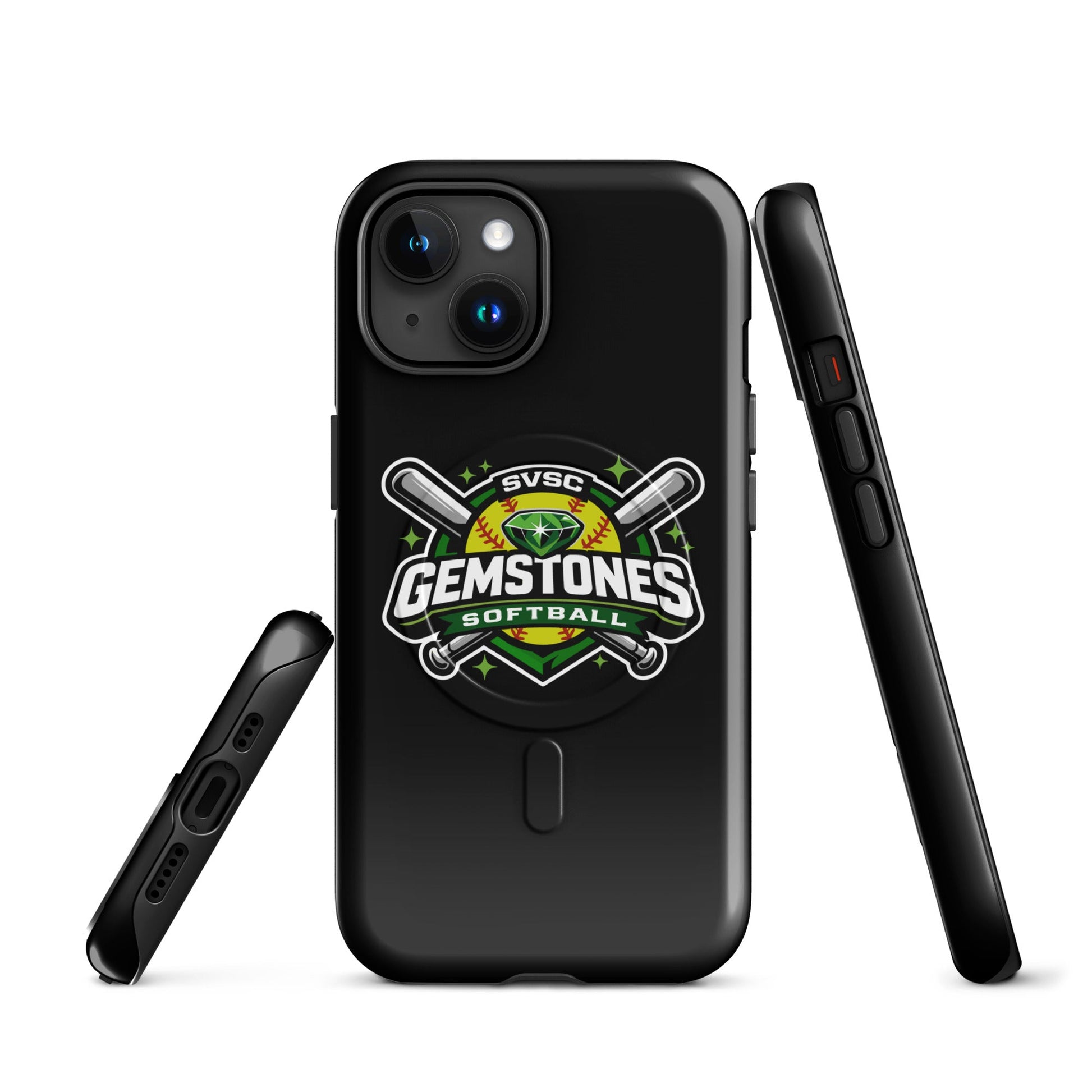 Magsafe Tough Case for iPhone | Silver Valley Gemstones | Vanguard Logo