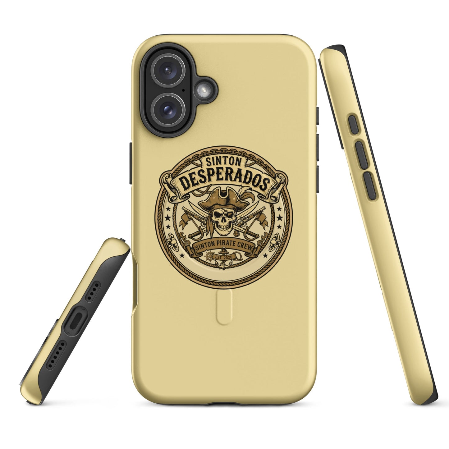 Magsafe Tough Case for iPhone | Sinton Desperados Baseball | Badge Logo