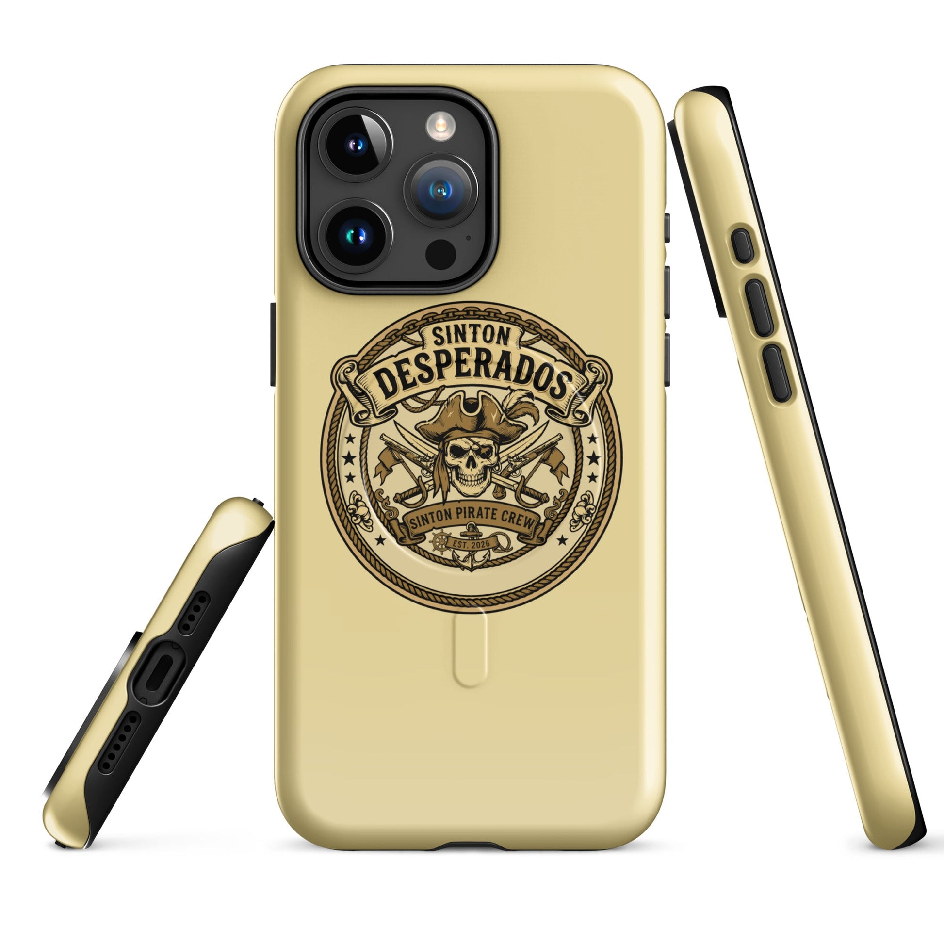 Magsafe Tough Case for iPhone | Sinton Desperados Baseball | Badge Logo