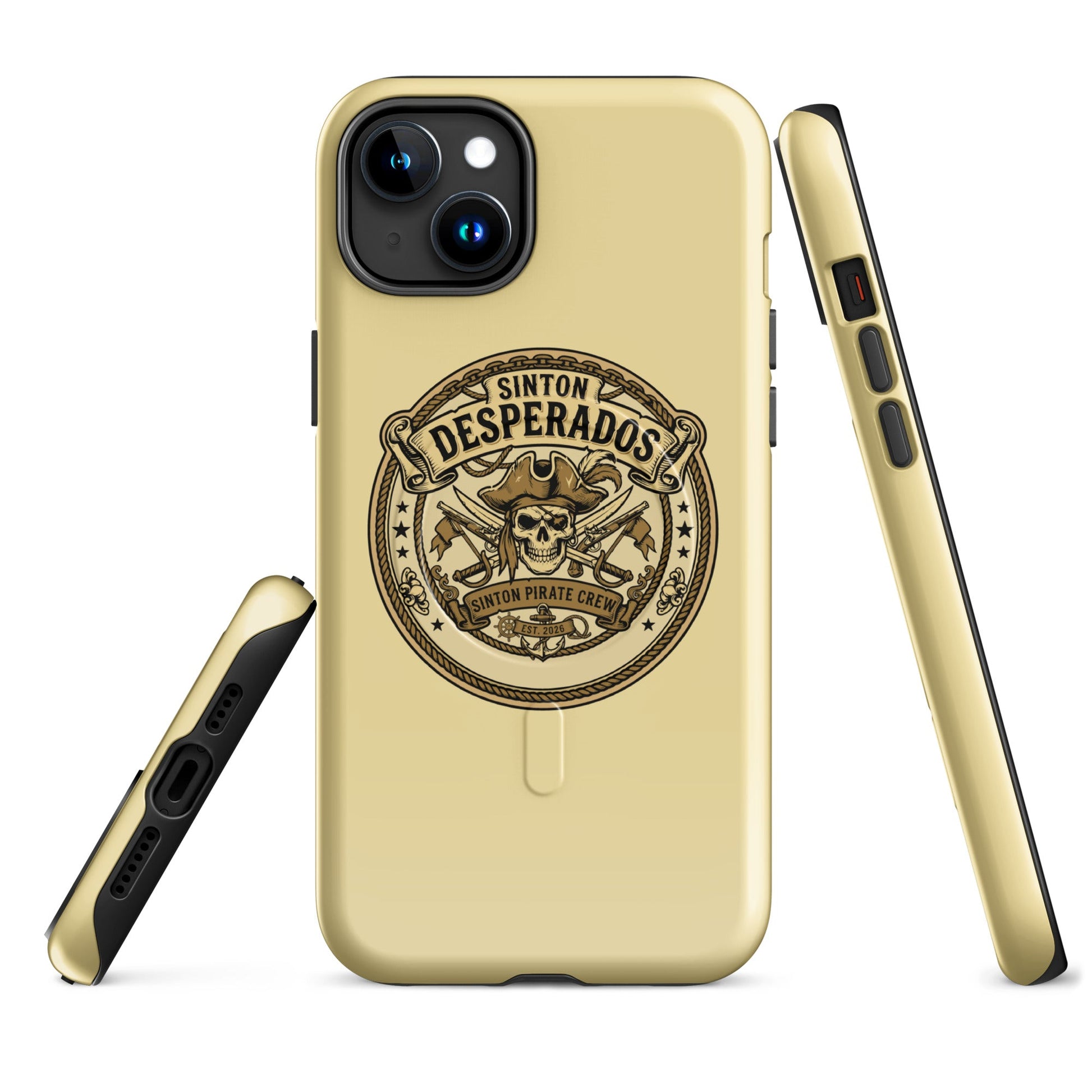 Magsafe Tough Case for iPhone | Sinton Desperados Baseball | Badge Logo