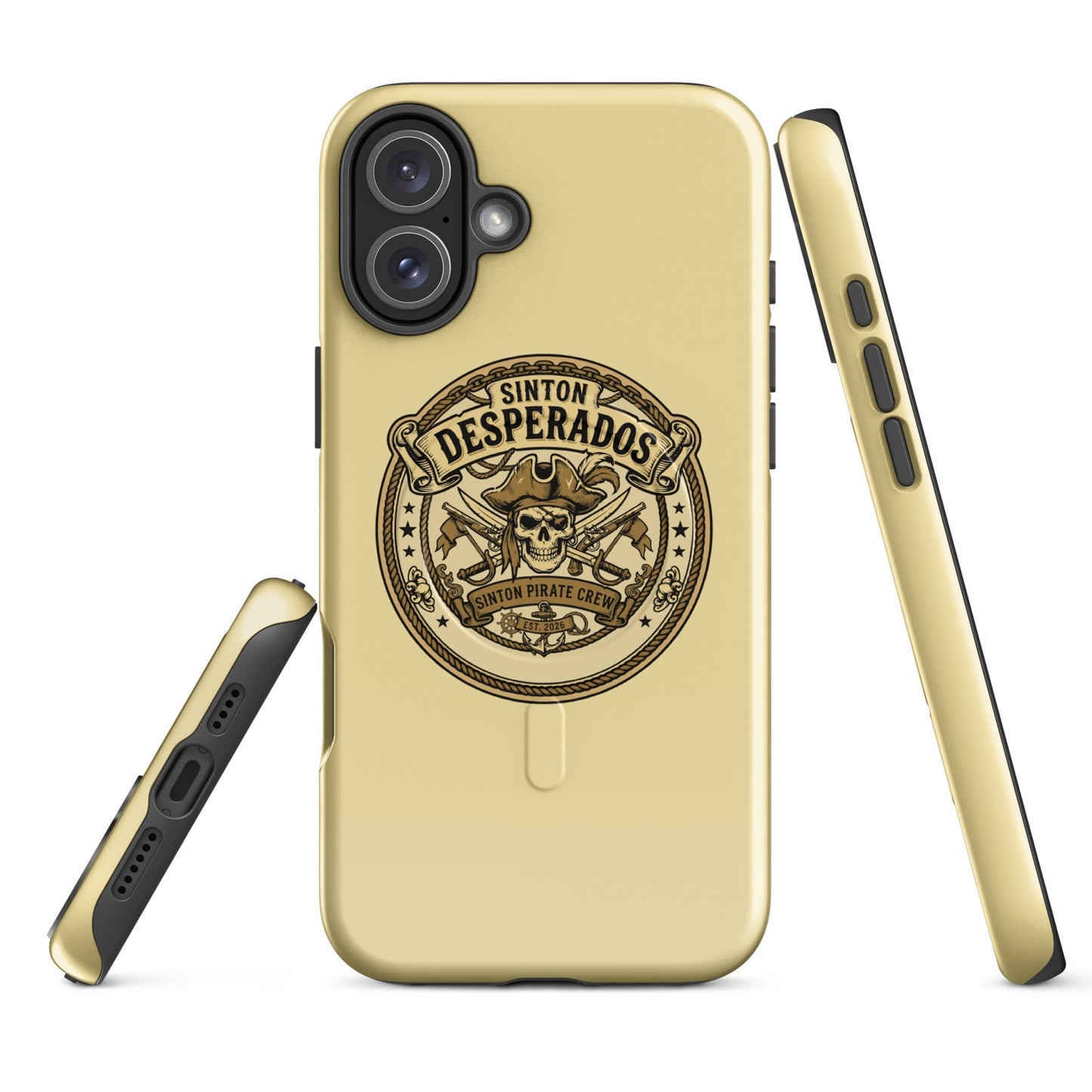 Magsafe Tough Case for iPhone | Sinton Desperados Baseball | Badge Logo