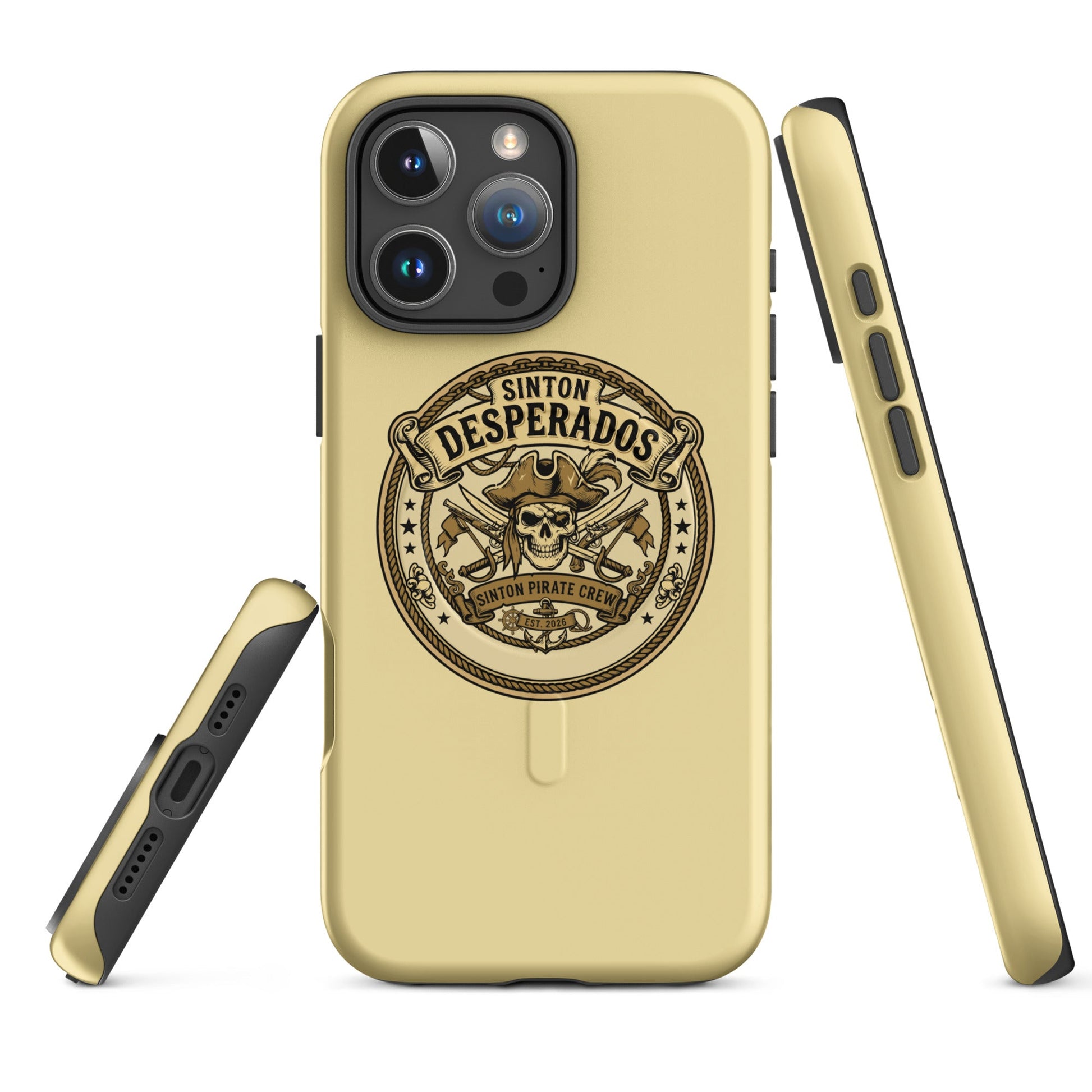 Magsafe Tough Case for iPhone | Sinton Desperados Baseball | Badge Logo