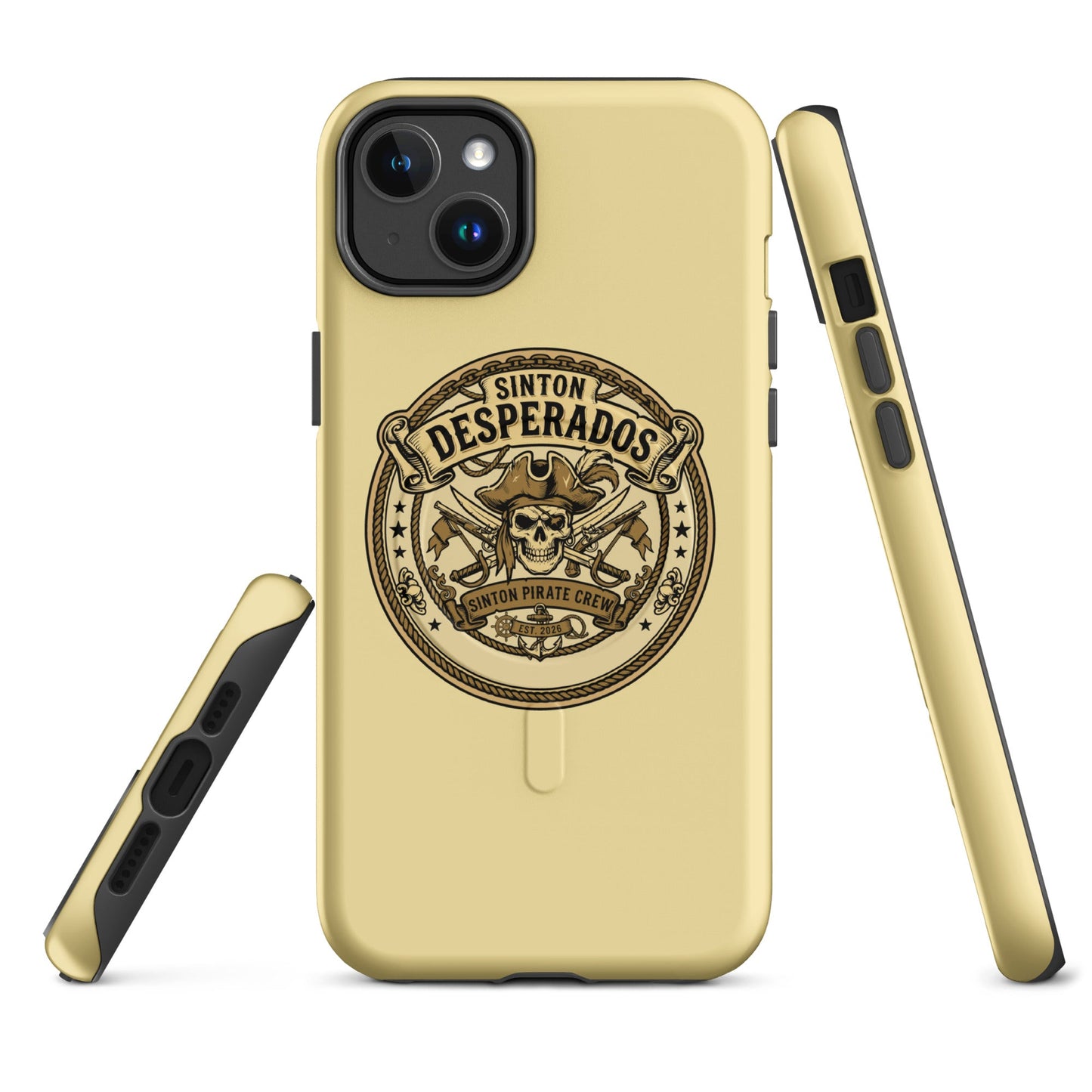Magsafe Tough Case for iPhone | Sinton Desperados Baseball | Badge Logo