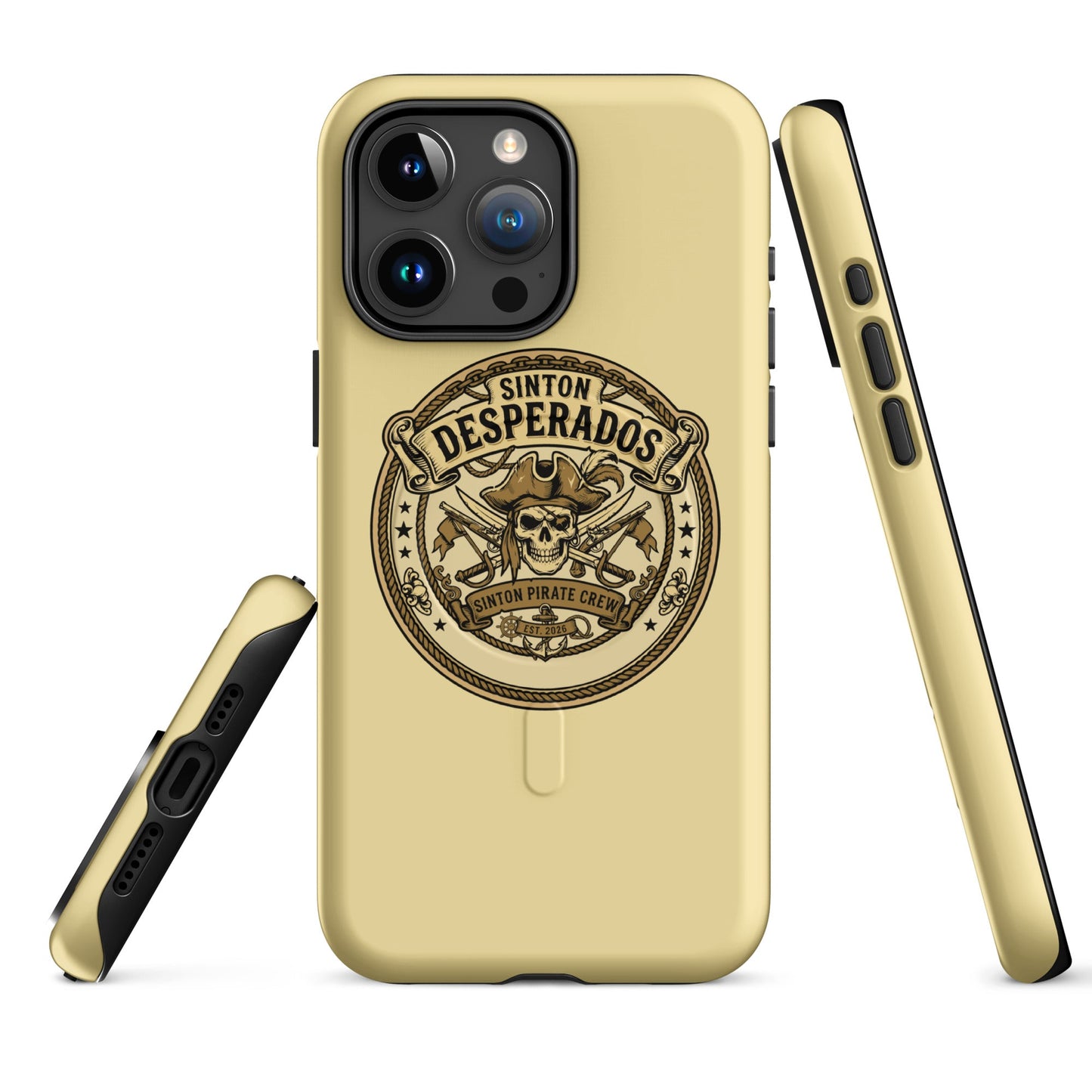 Magsafe Tough Case for iPhone | Sinton Desperados Baseball | Badge Logo