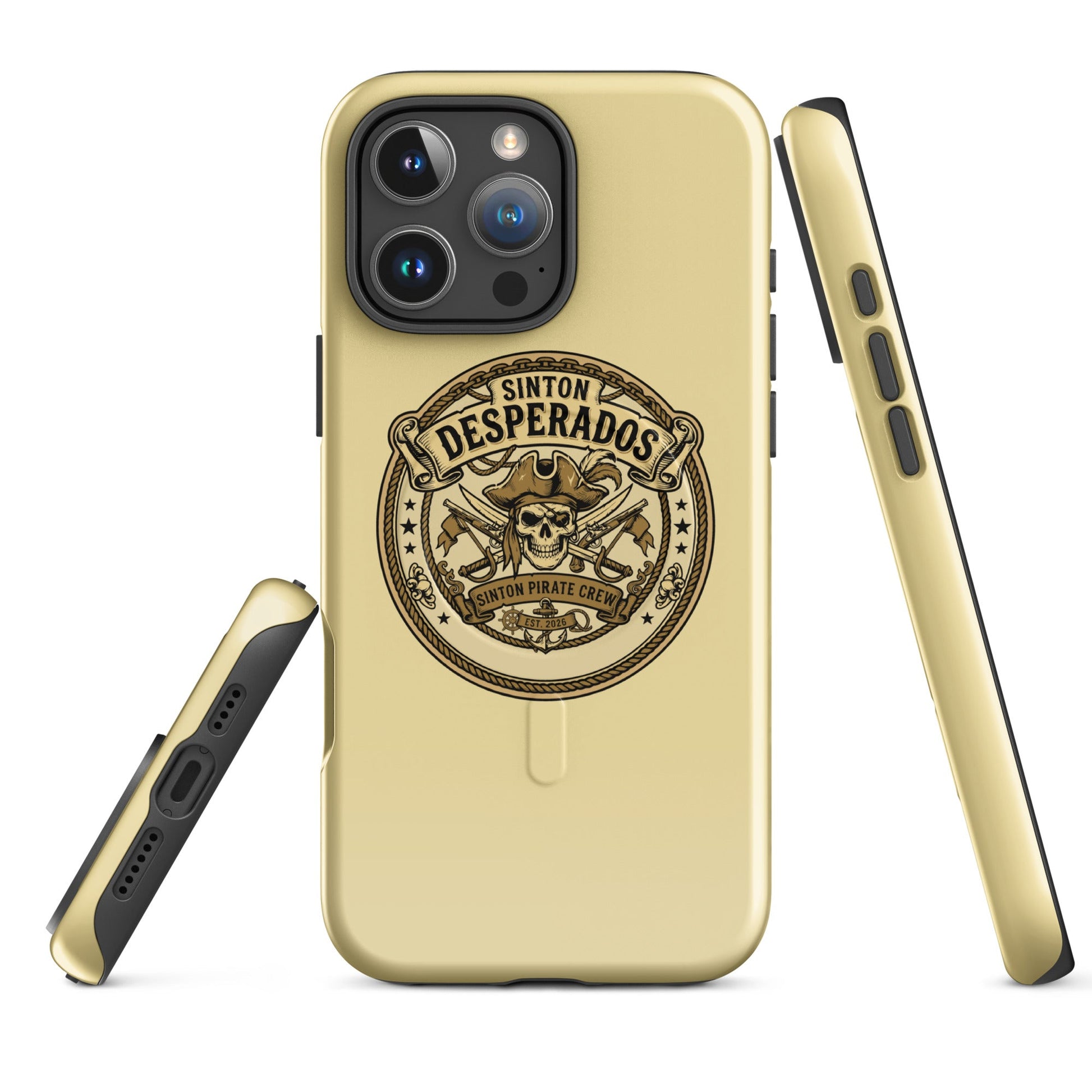 Magsafe Tough Case for iPhone | Sinton Desperados Baseball | Badge Logo