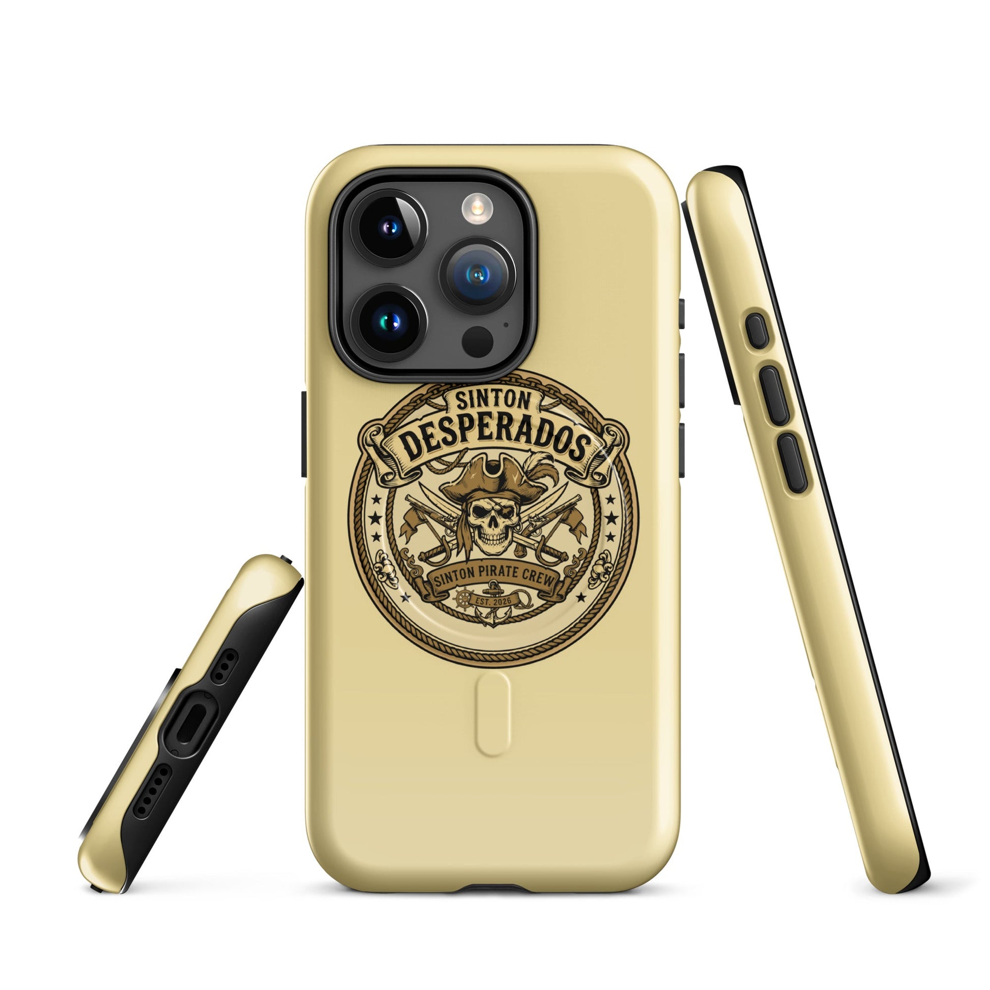 Magsafe Tough Case for iPhone | Sinton Desperados Baseball | Badge Logo