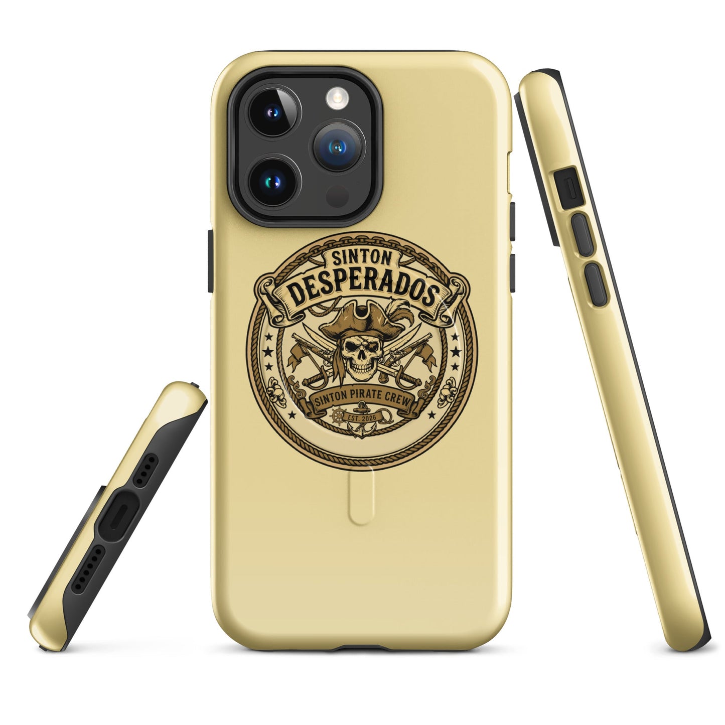 Magsafe Tough Case for iPhone | Sinton Desperados Baseball | Badge Logo